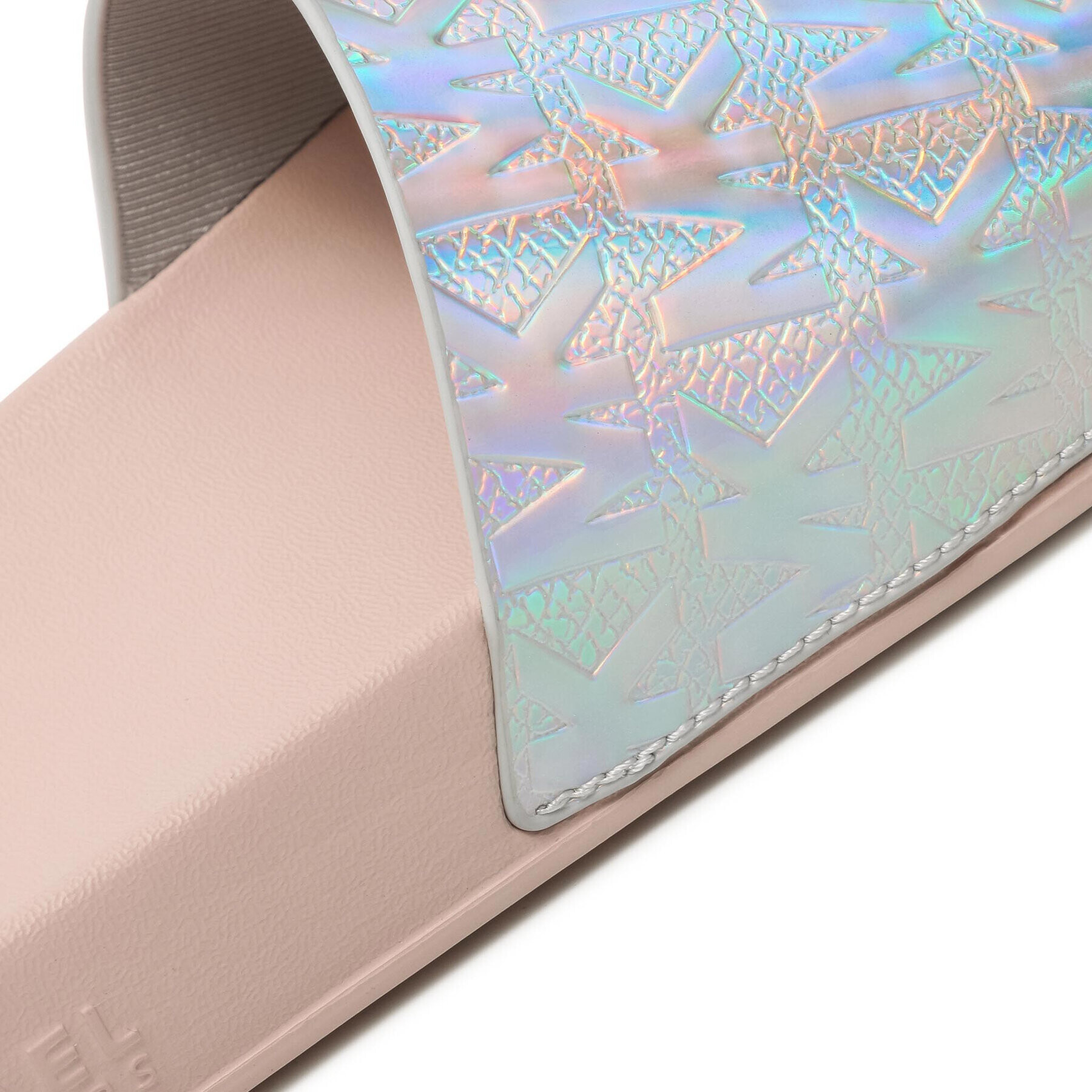 MICHAEL Michael Kors Чехли Gilmore Slide 40S1GMFA1M Сребрист - Pepit.bg