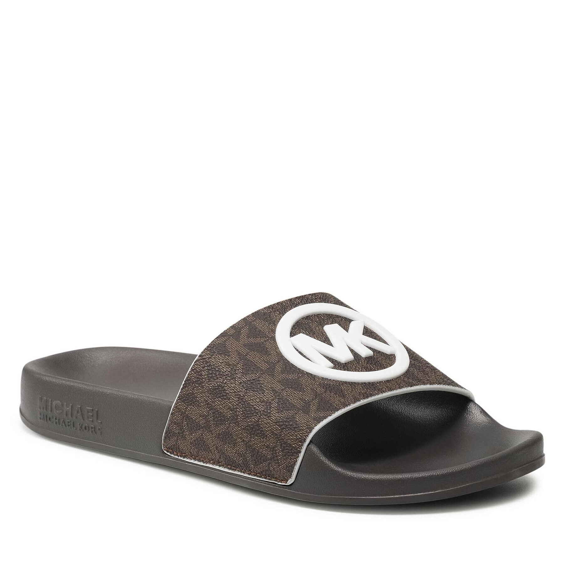 MICHAEL Michael Kors Чехли Gilmore Slide 40S1GMFA2B Кафяв - Pepit.bg
