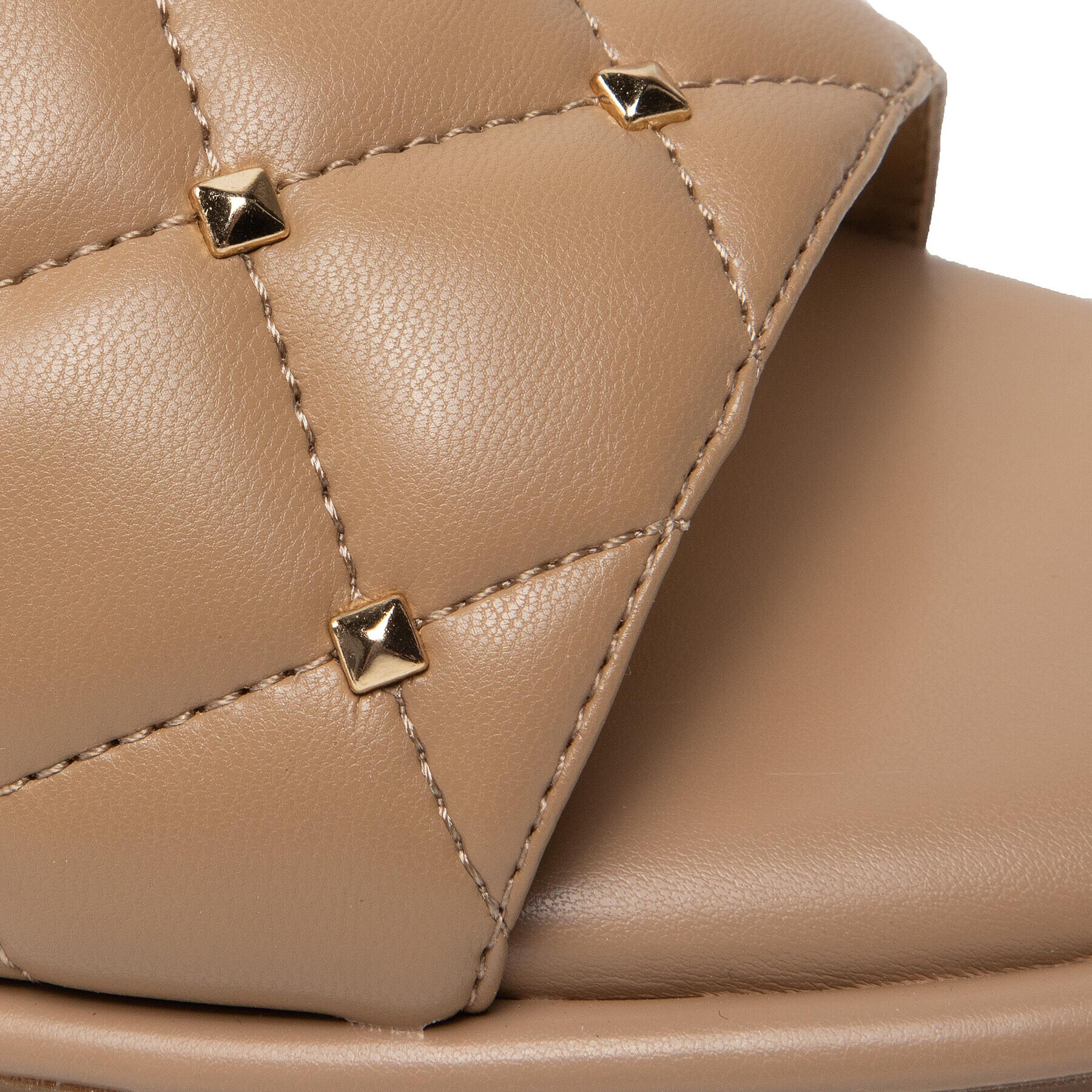 MICHAEL Michael Kors Чехли Hayworth Slide 40S2HAFP1L Бежов - Pepit.bg