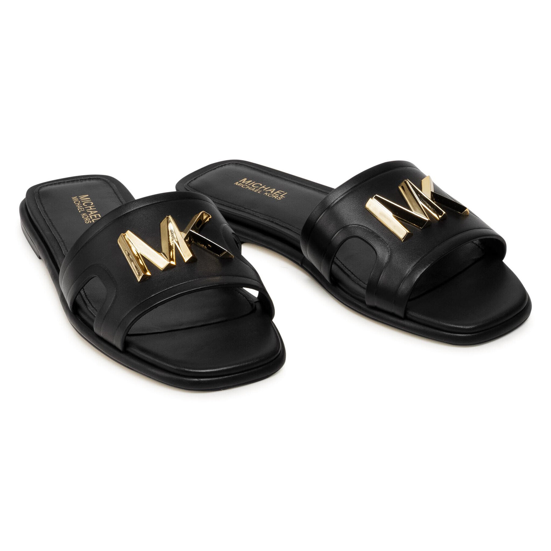 MICHAEL Michael Kors Чехли Kippy Slide 40S0KPFP1L Черен - Pepit.bg
