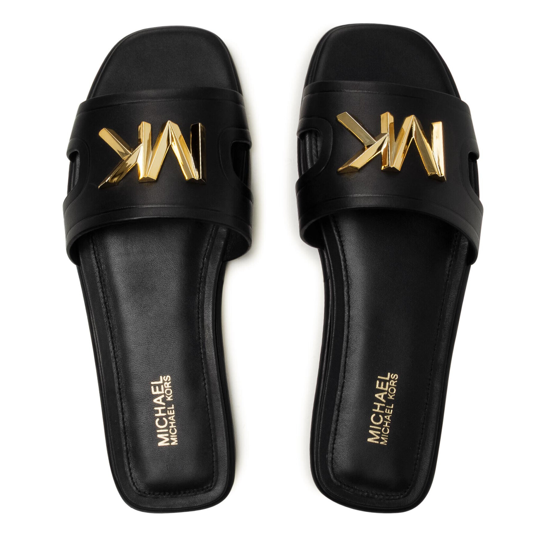 MICHAEL Michael Kors Чехли Kippy Slide 40S0KPFP1L Черен - Pepit.bg