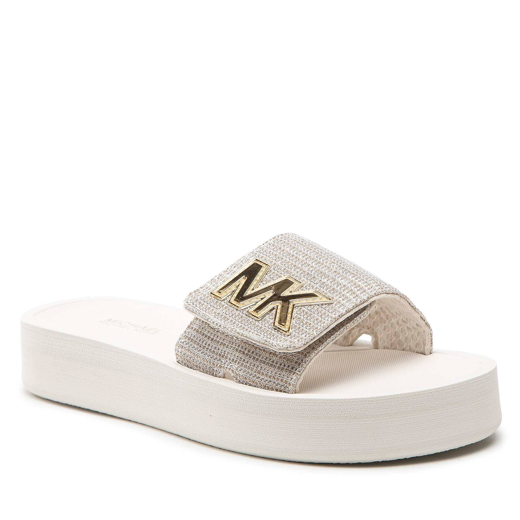MICHAEL Michael Kors Чехли Mk Pflatform Slide 40S1MKFA1D Златист - Pepit.bg