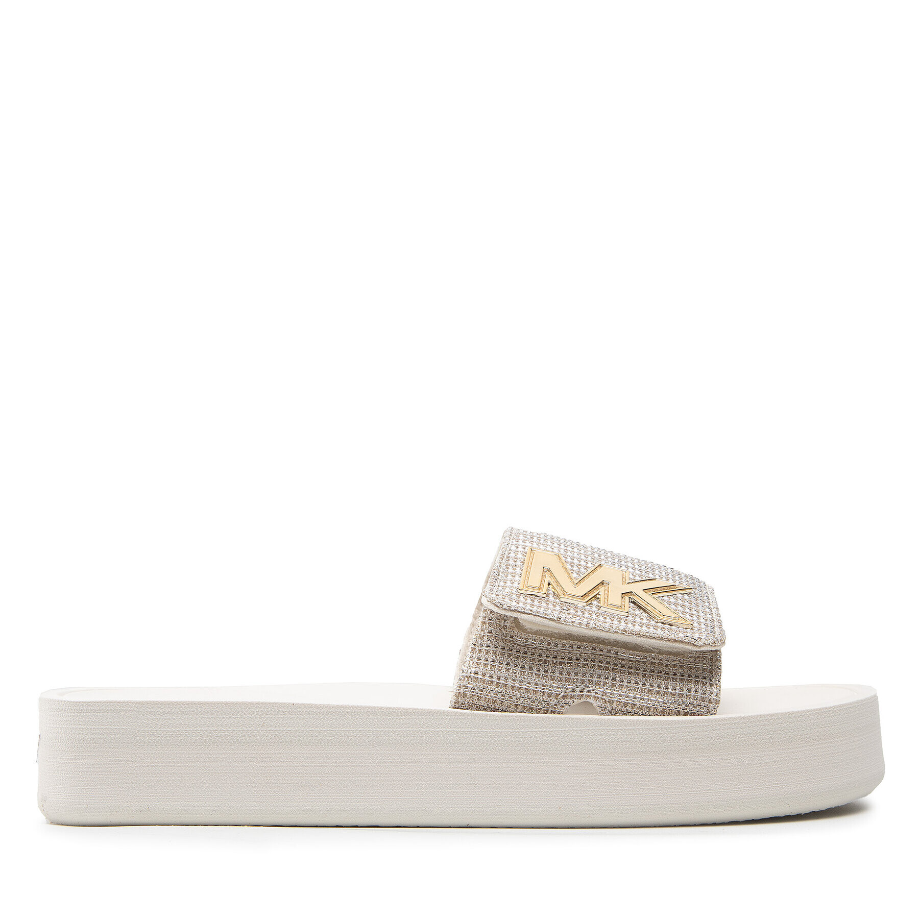 MICHAEL Michael Kors Чехли Mk Pflatform Slide 40S1MKFA1D Златист - Pepit.bg