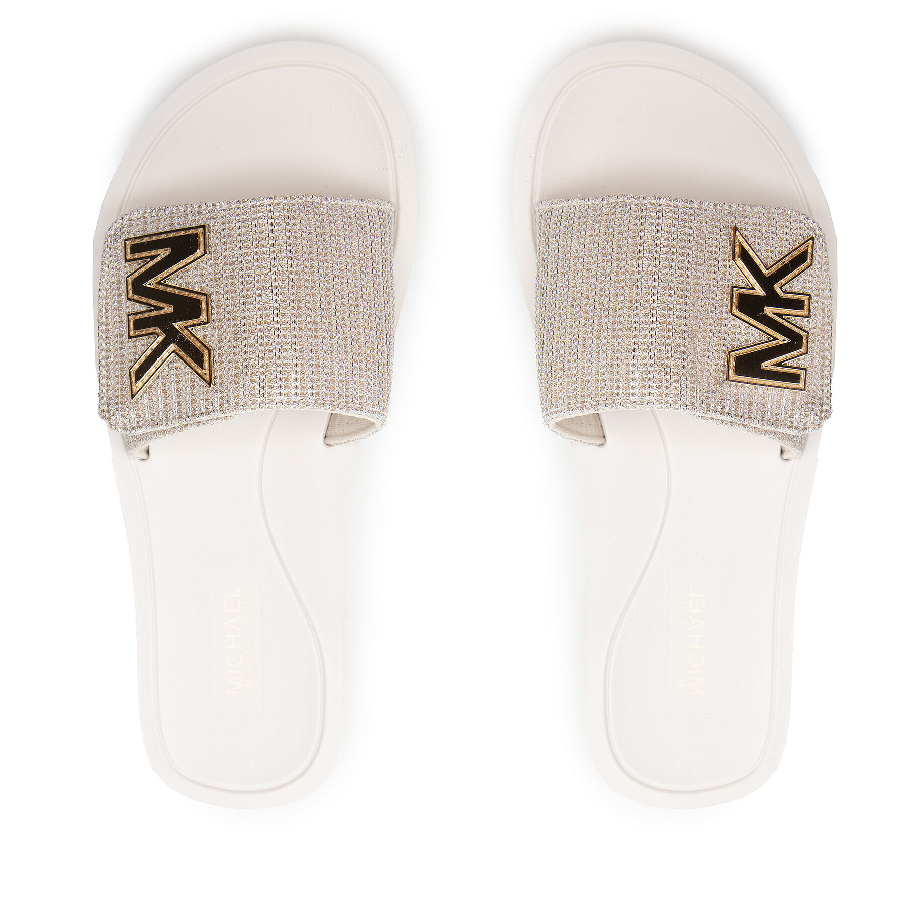 MICHAEL Michael Kors Чехли Mk Pflatform Slide 40S1MKFA1D Златист - Pepit.bg