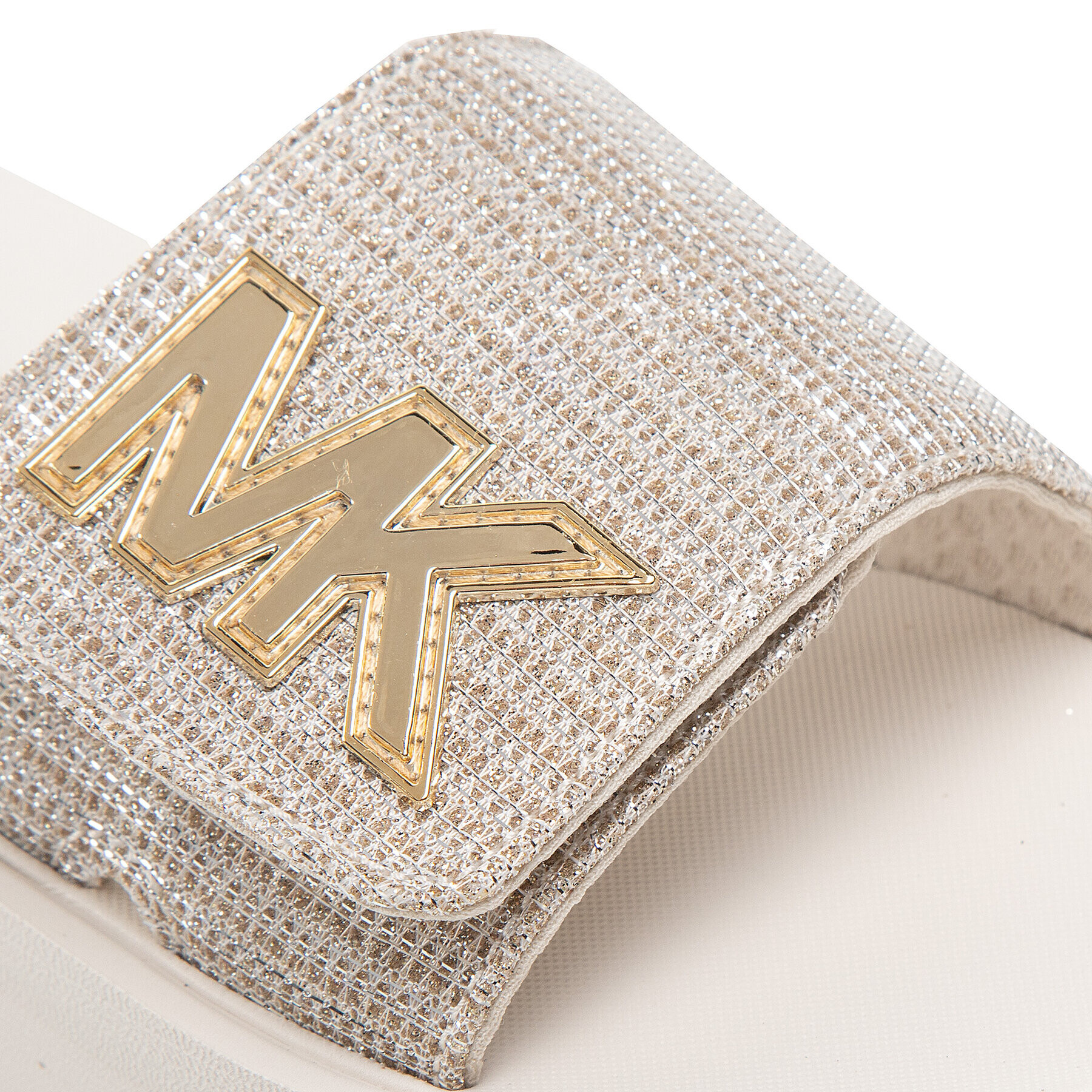 MICHAEL Michael Kors Чехли Mk Pflatform Slide 40S1MKFA1D Златист - Pepit.bg
