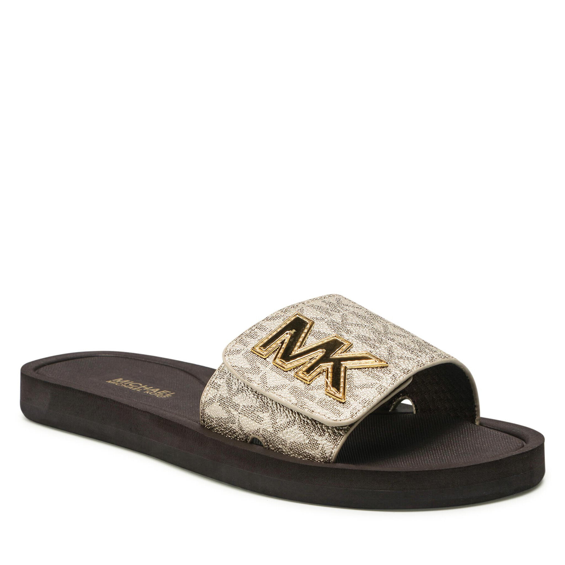 MICHAEL Michael Kors Чехли Mk Slide 40R2MKFA4B Златист - Pepit.bg