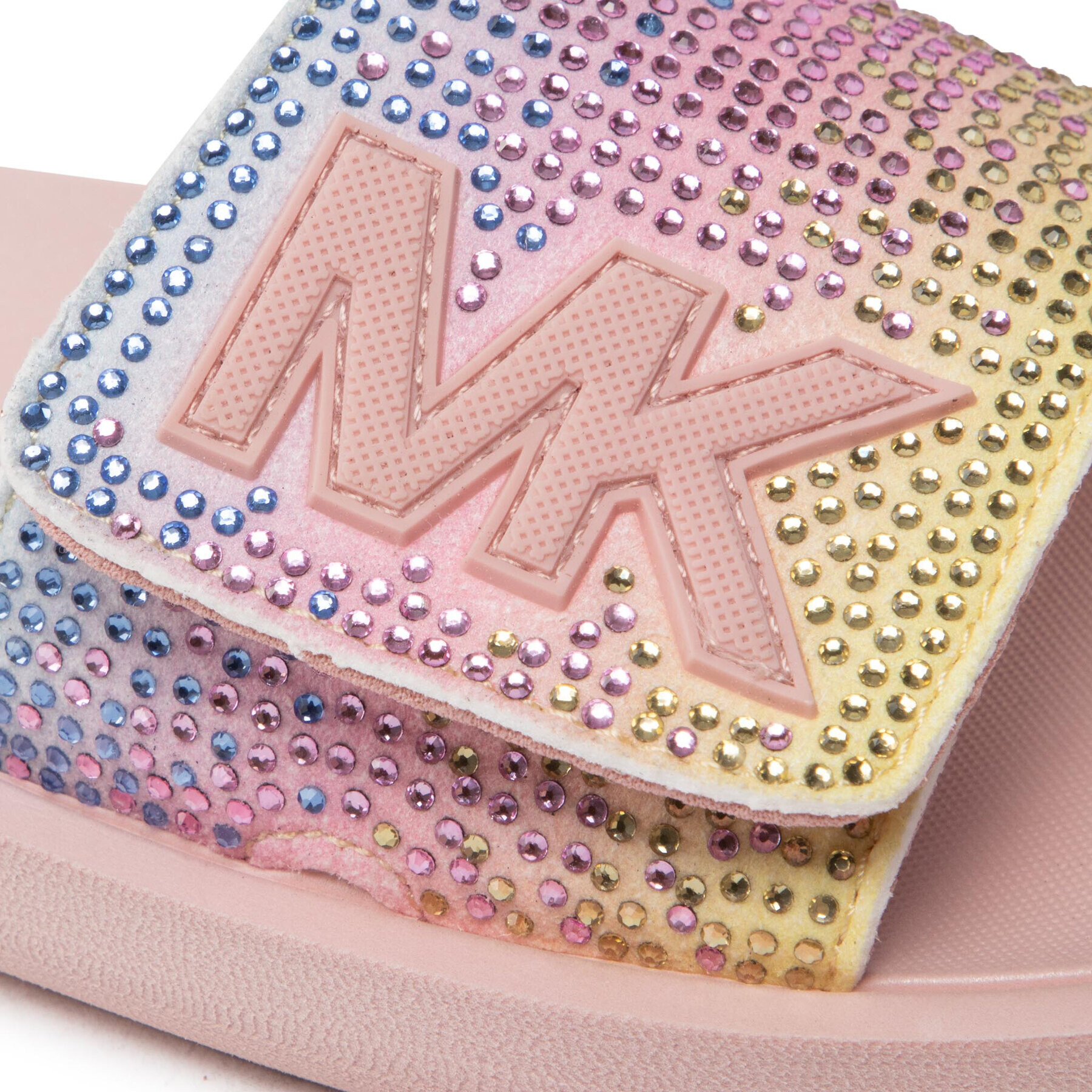 MICHAEL Michael Kors Чехли Mk Slide 40S2MKFA1S Розов - Pepit.bg