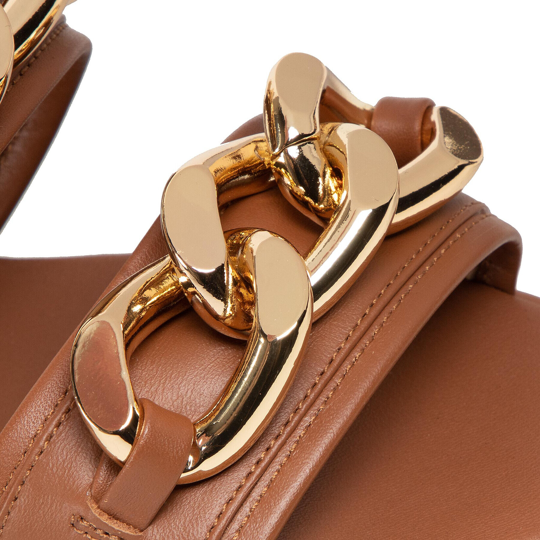 MICHAEL Michael Kors Чехли Scarlett Double Band 40S2SCFA1L Кафяв - Pepit.bg
