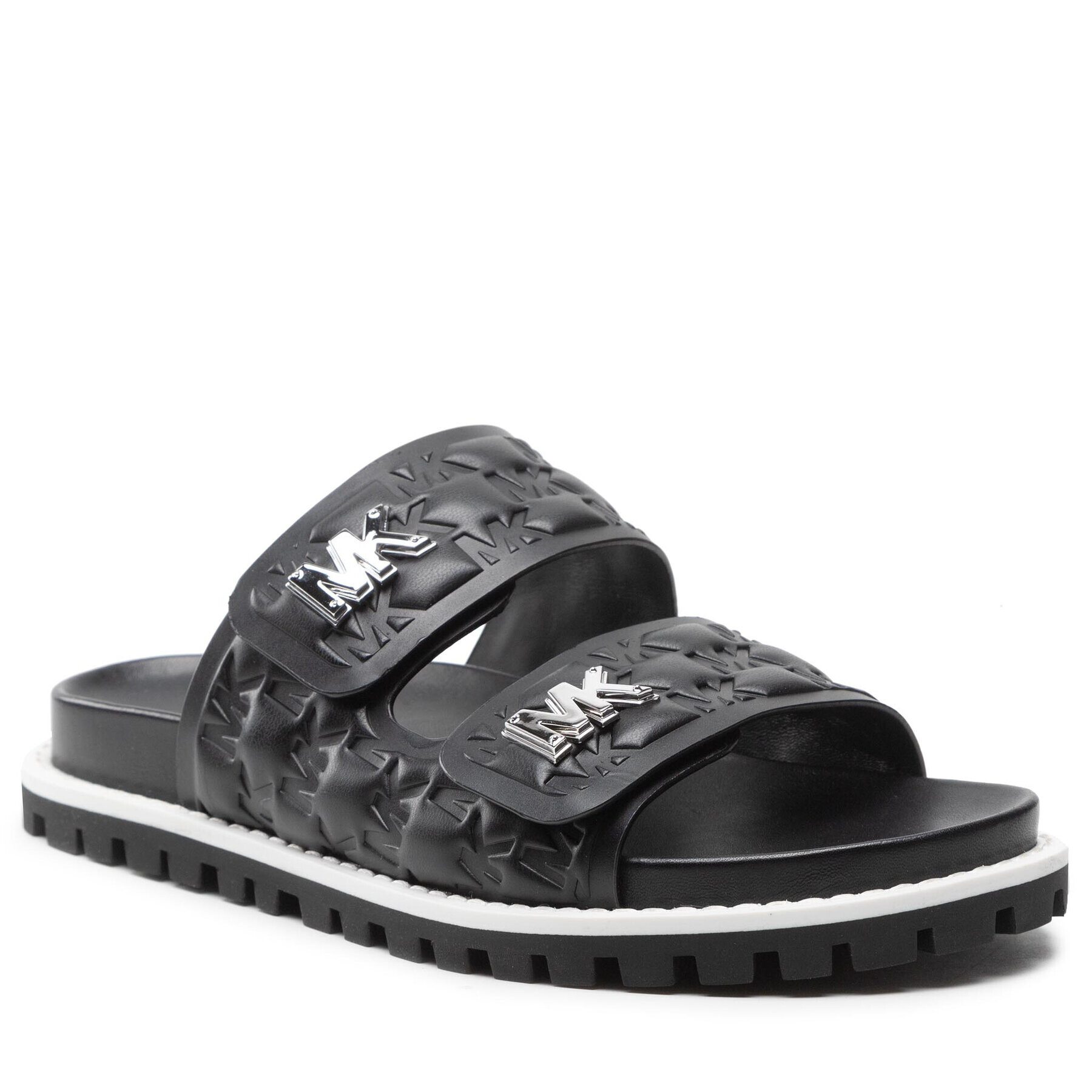 MICHAEL Michael Kors Чехли Stark Slide 40S2SRFA1L Черен - Pepit.bg