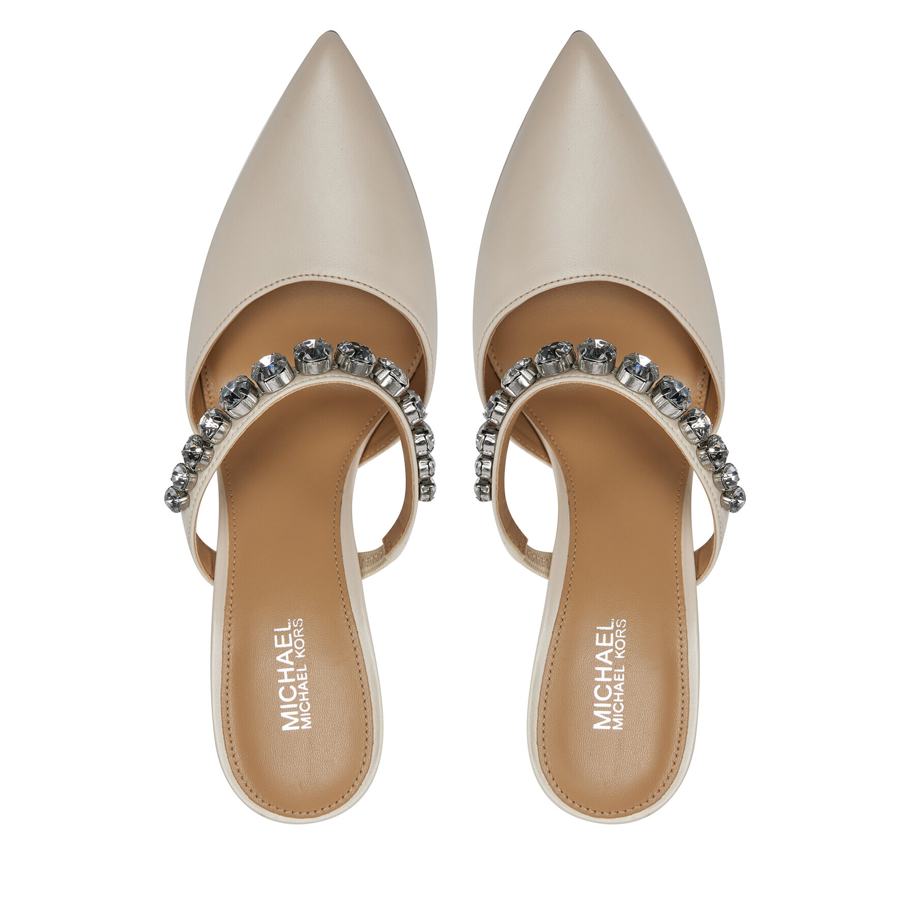 MICHAEL Michael Kors Чехли 40S3JSHP1L Екрю - Pepit.bg