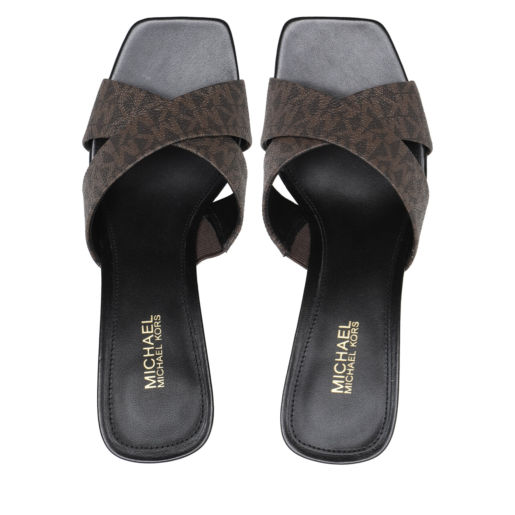 MICHAEL Michael Kors Чехли Clara Mule 40F3CLMS2B Кафяв - Pepit.bg