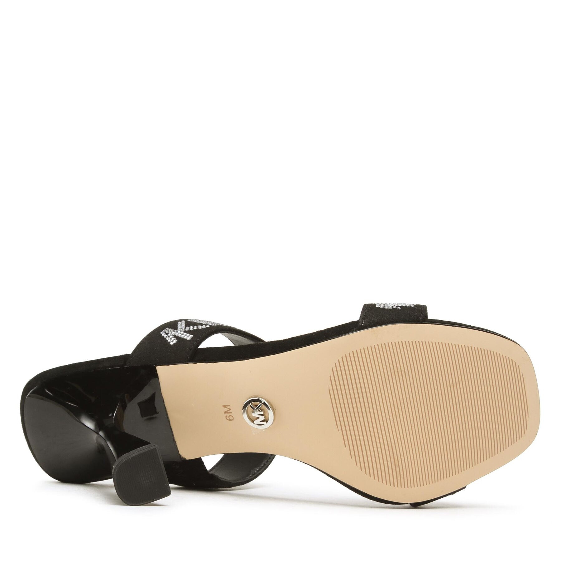 MICHAEL Michael Kors Чехли Clara Sandal 40F2CLHS1S Черен - Pepit.bg