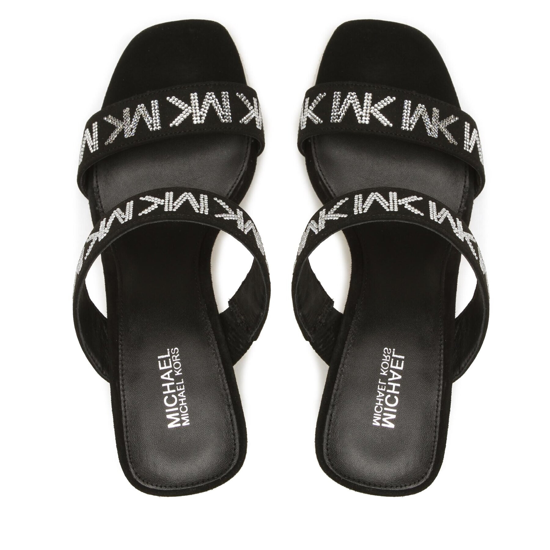 MICHAEL Michael Kors Чехли Clara Sandal 40F2CLHS1S Черен - Pepit.bg