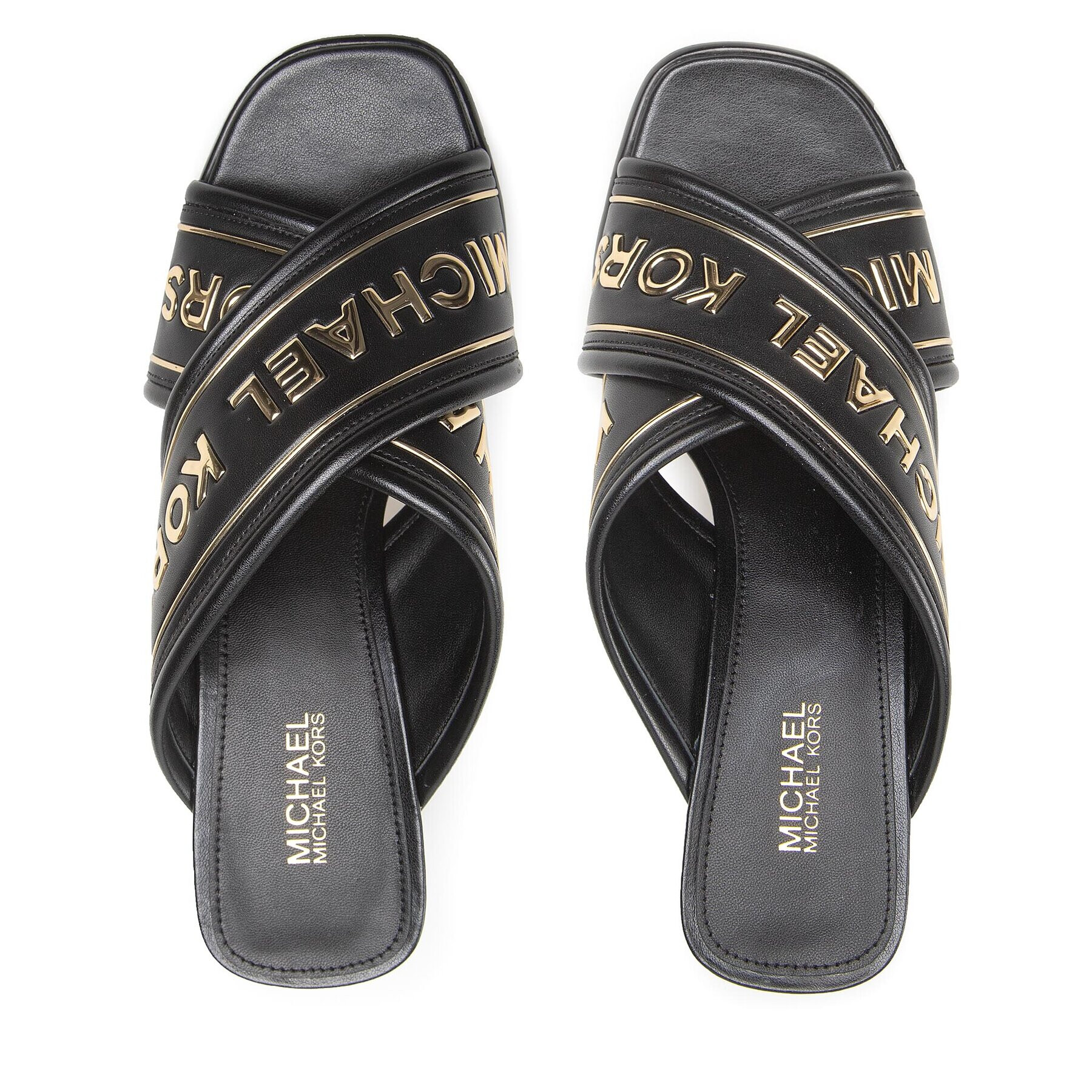 MICHAEL Michael Kors Чехли Gideon Mule 40T2GDMS1L Черен - Pepit.bg