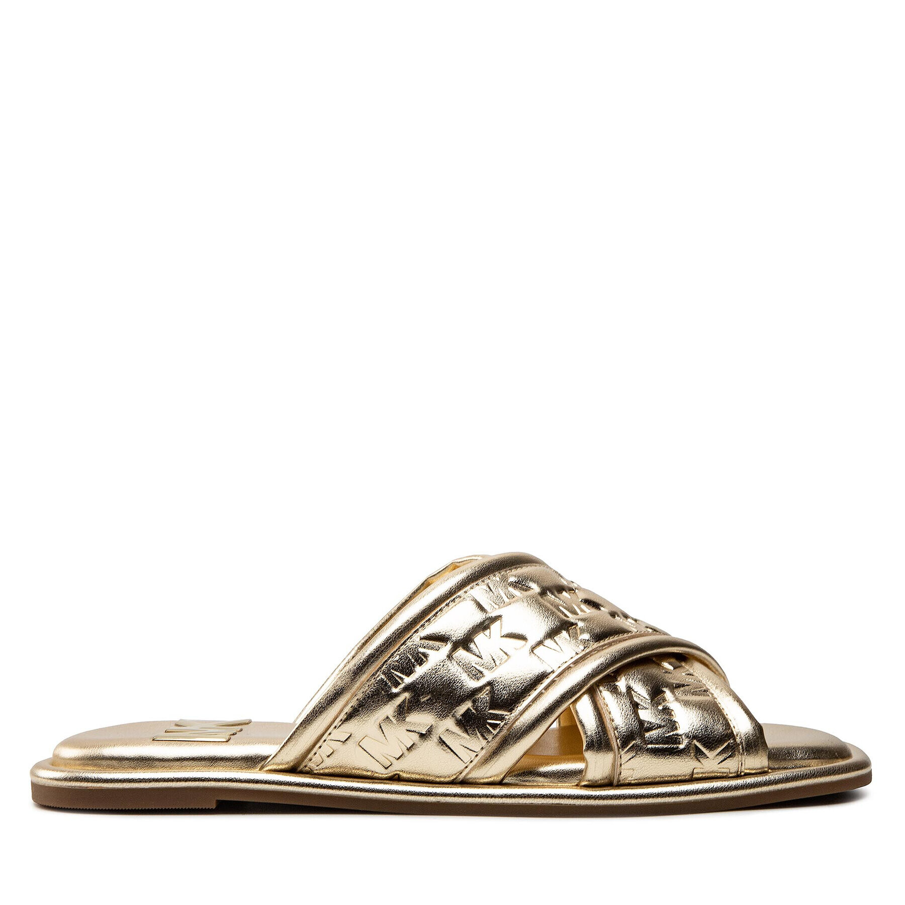 MICHAEL Michael Kors Чехли Gideon Slide 40S2GDFP1M Златист - Pepit.bg