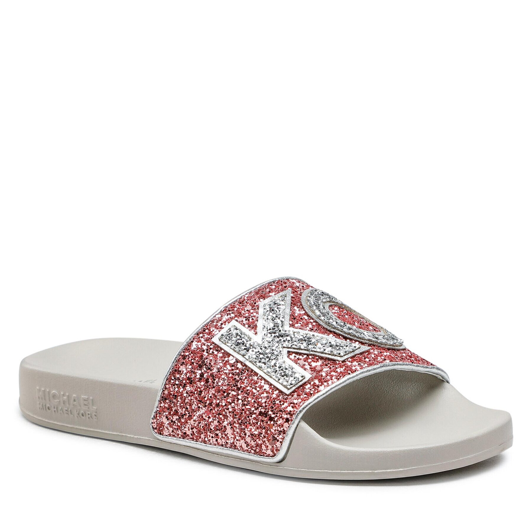 MICHAEL Michael Kors Чехли Gilmore Slide 40F2GMFA2D Розов - Pepit.bg