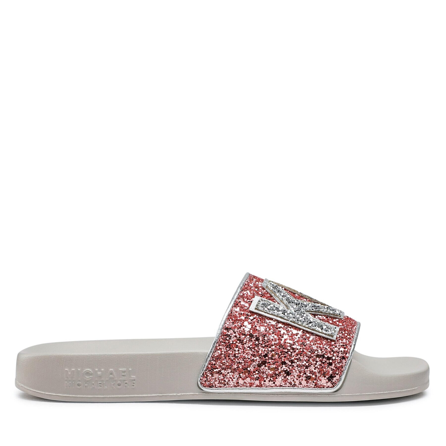 MICHAEL Michael Kors Чехли Gilmore Slide 40F2GMFA2D Розов - Pepit.bg