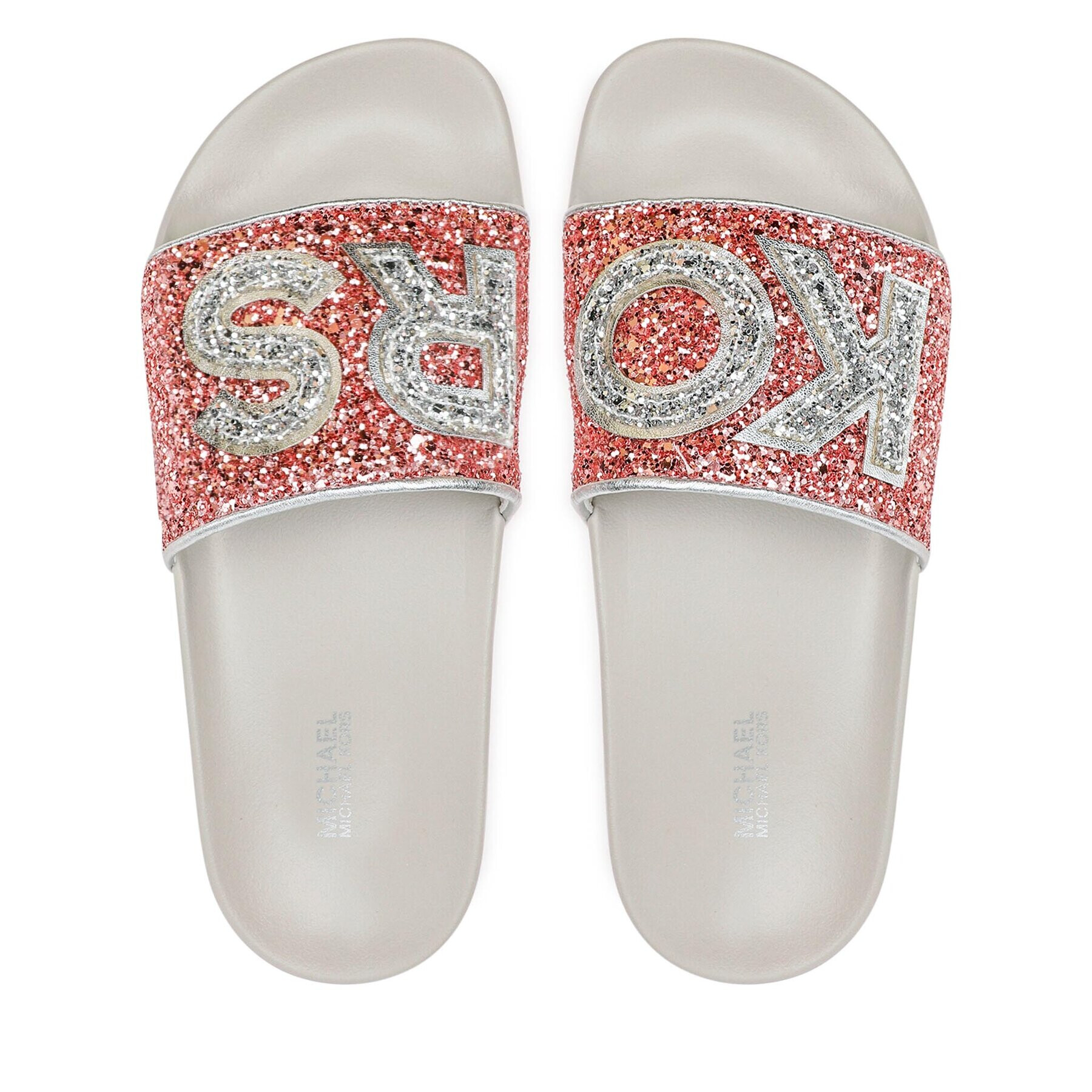 MICHAEL Michael Kors Чехли Gilmore Slide 40F2GMFA2D Розов - Pepit.bg