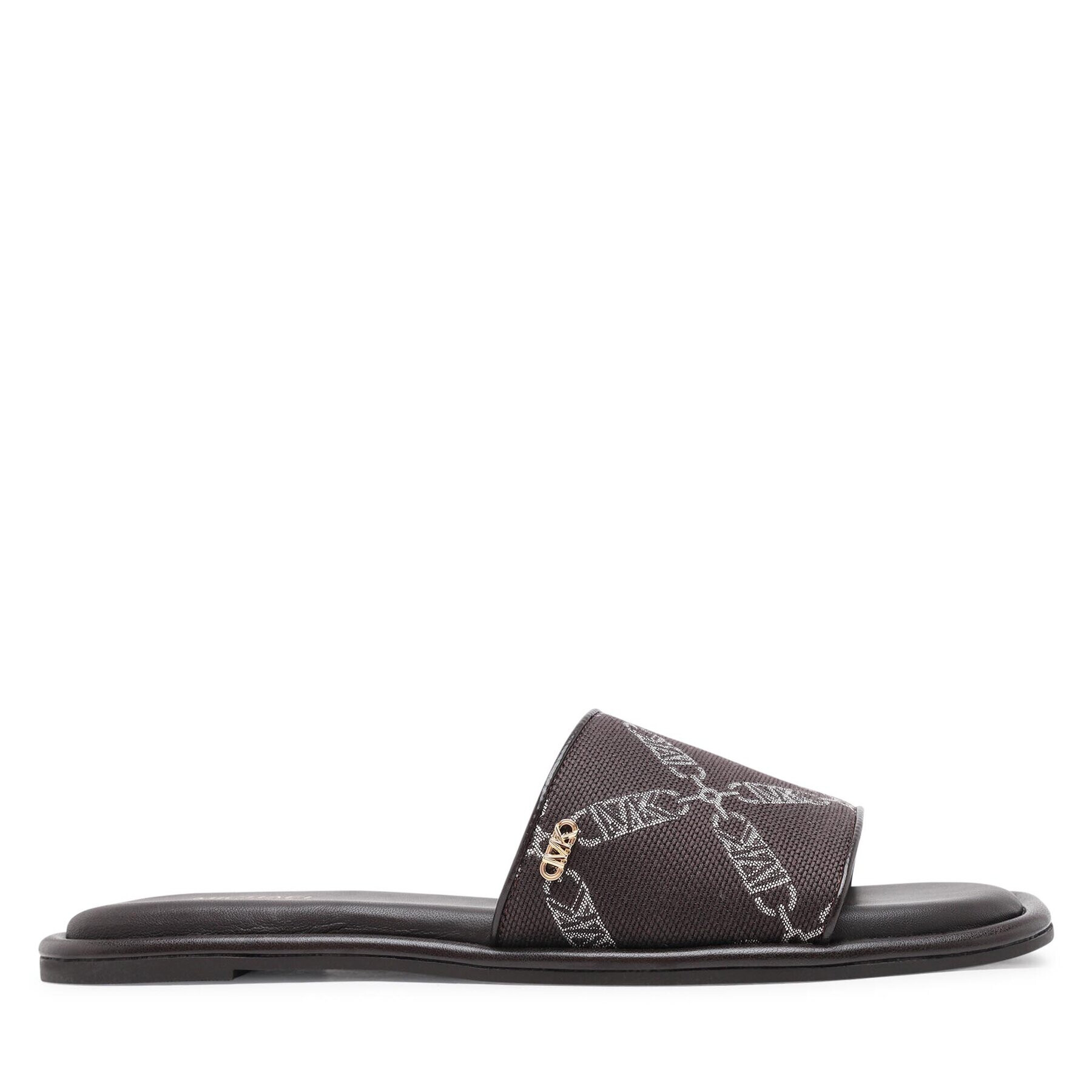 MICHAEL Michael Kors Чехли Hayworth Slide 40F3HAFA1Y Кафяв - Pepit.bg