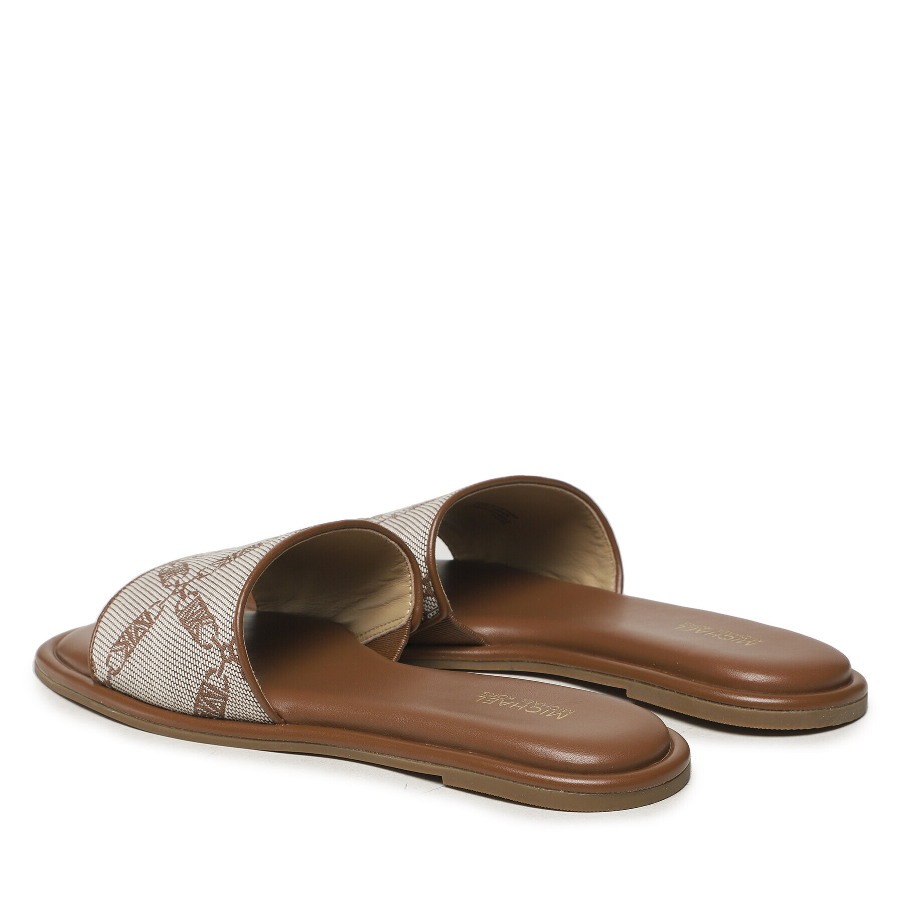 MICHAEL Michael Kors Чехли Hayworth Slide 40S3HAFS1Y Кафяв - Pepit.bg