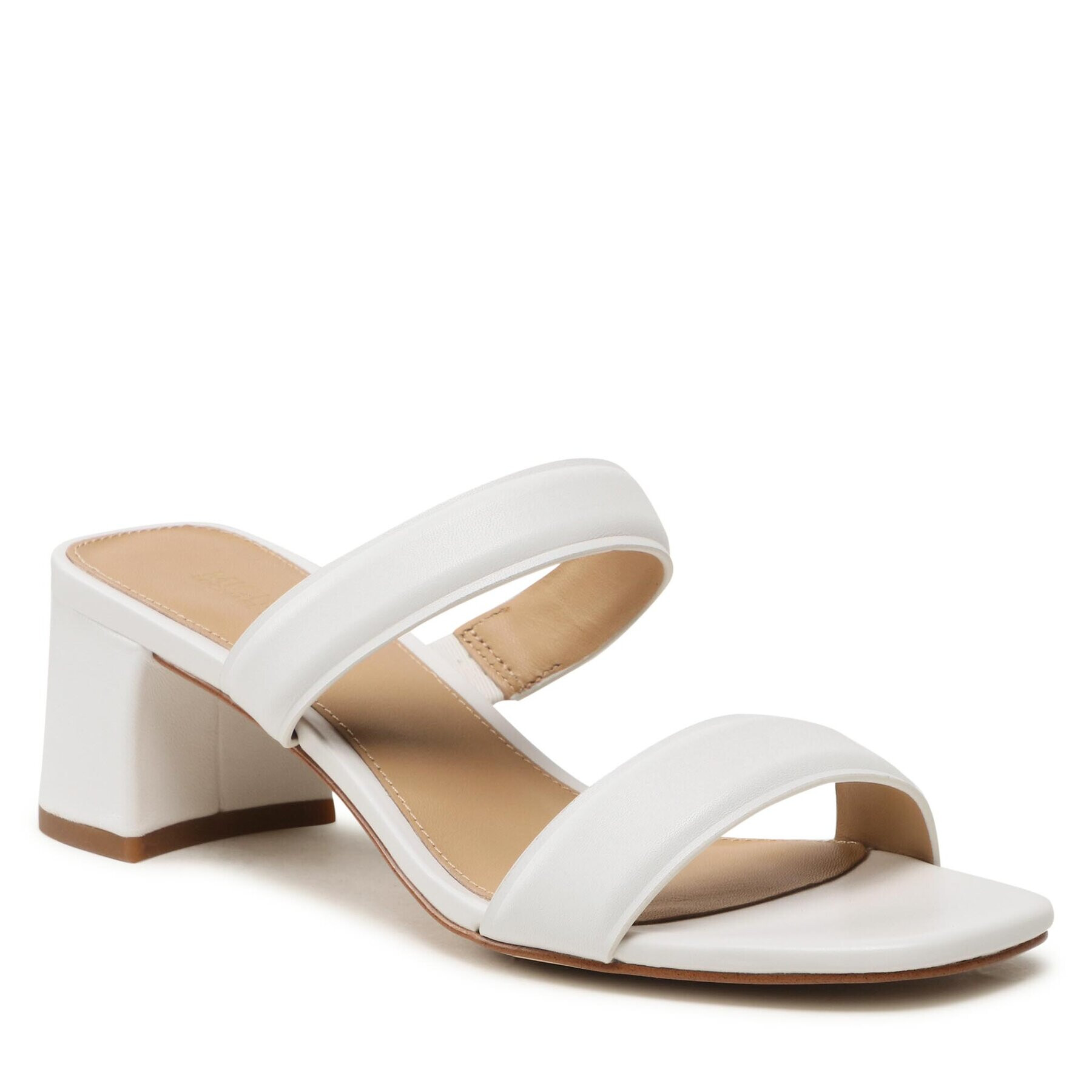 MICHAEL Michael Kors Чехли Jules Mid Sandal 40S3JLMS1L Бял - Pepit.bg