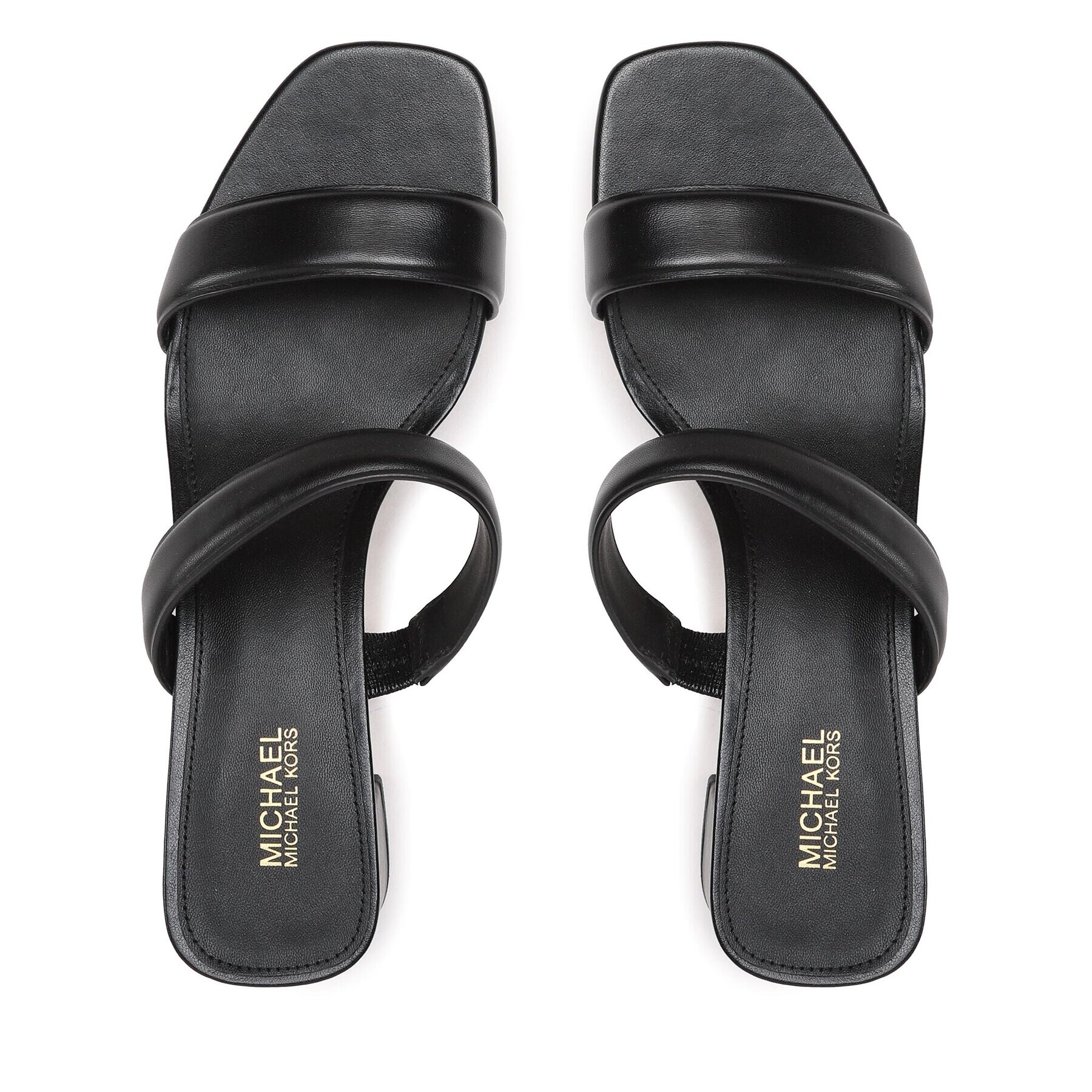 MICHAEL Michael Kors Чехли Jules Mid Sandal 40S3JLMS1L Черен - Pepit.bg