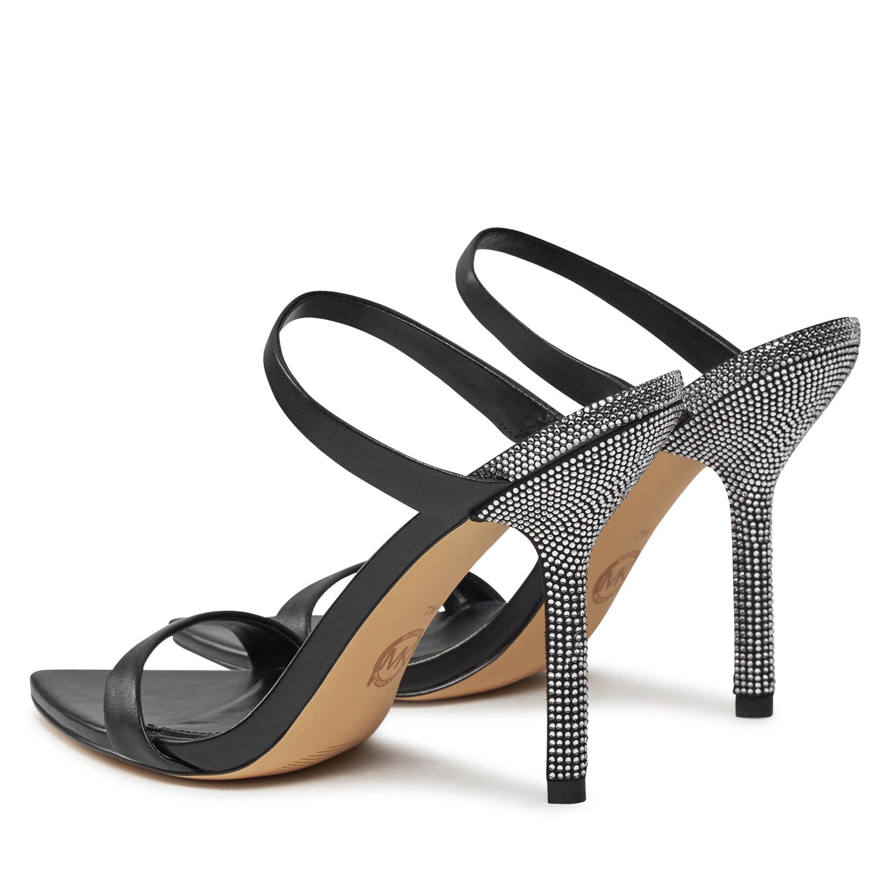 MICHAEL Michael Kors Чехли Lyssa Slide 40H3LYHS4L Черен - Pepit.bg