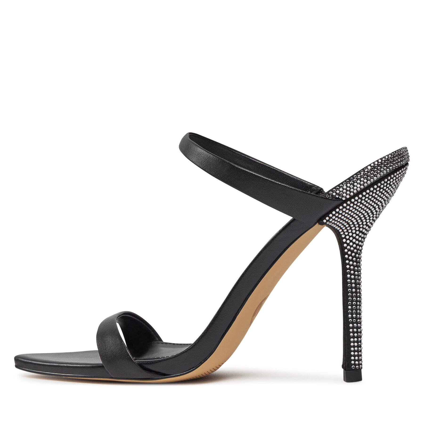MICHAEL Michael Kors Чехли Lyssa Slide 40H3LYHS4L Черен - Pepit.bg