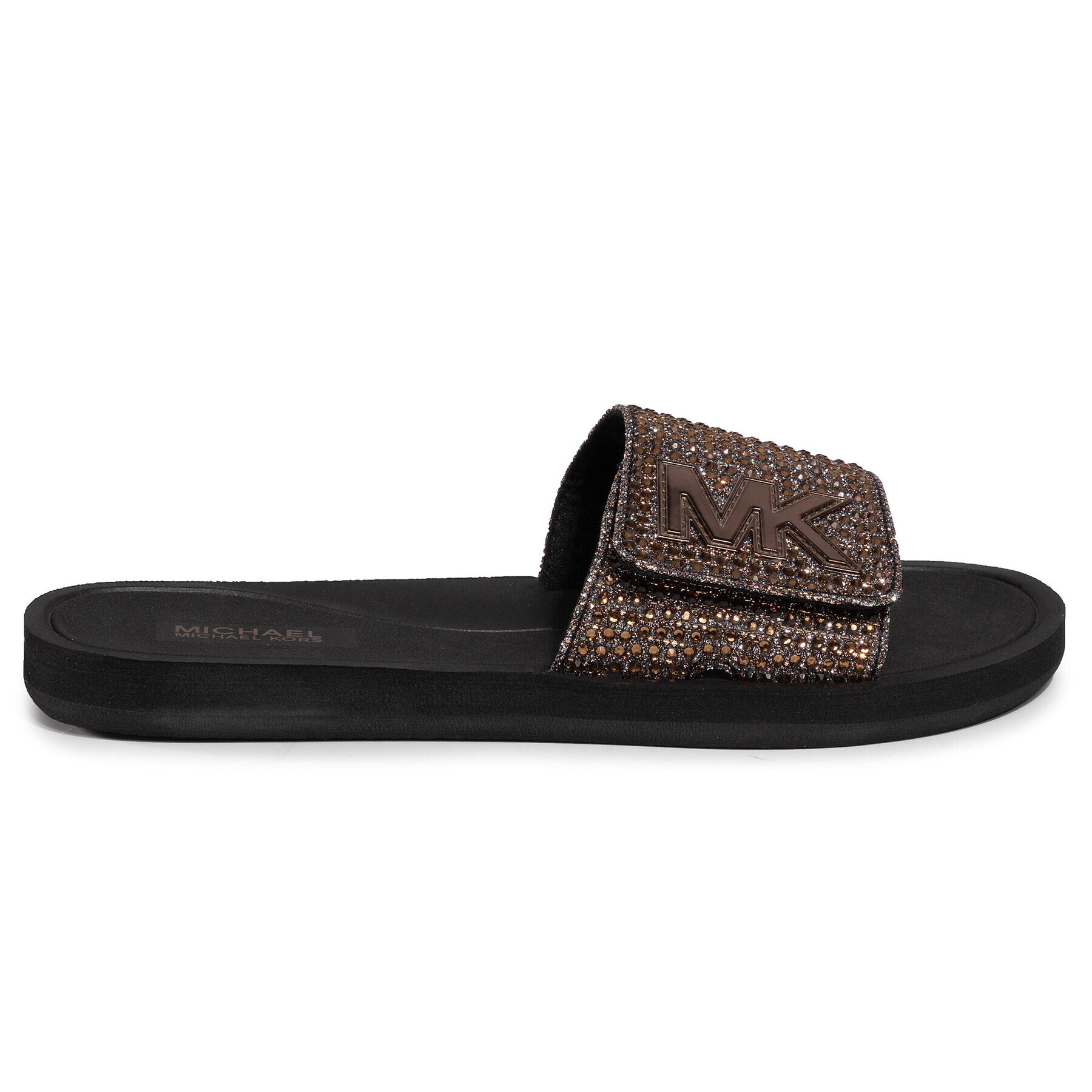 MICHAEL Michael Kors Чехли Mk Slide 40F8MKFA2D Кафяв - Pepit.bg