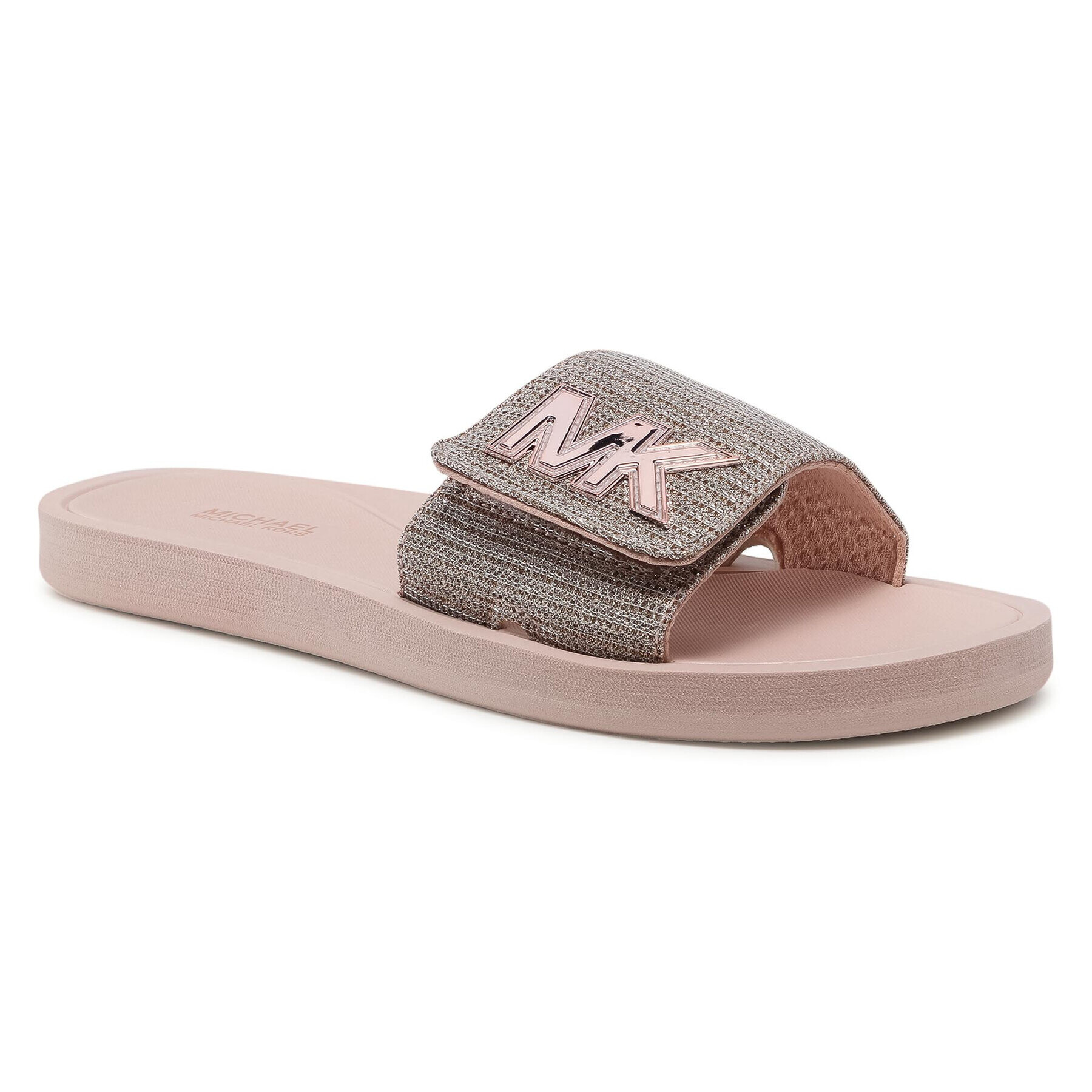 MICHAEL Michael Kors Чехли Mk Slide 40T8MKFA3D Розов - Pepit.bg