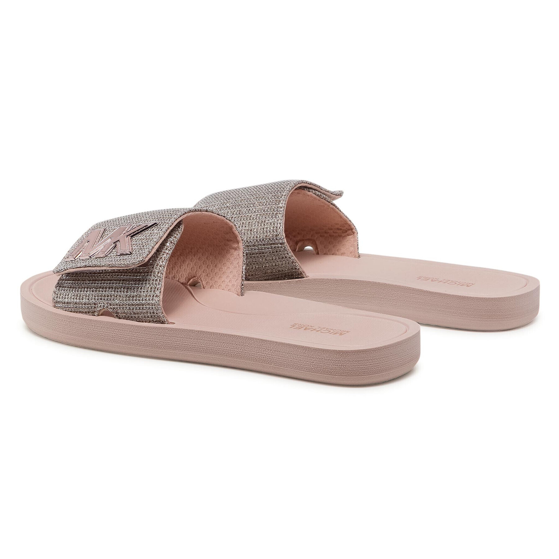 MICHAEL Michael Kors Чехли Mk Slide 40T8MKFA3D Розов - Pepit.bg