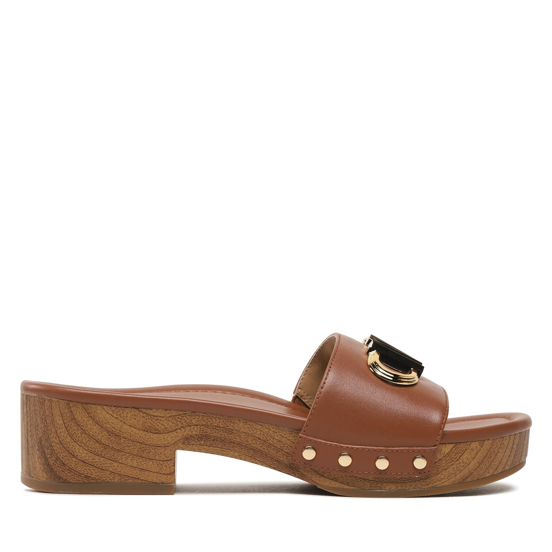 MICHAEL Michael Kors Чехли Parker Slide 40S3PKFS3L Кафяв - Pepit.bg