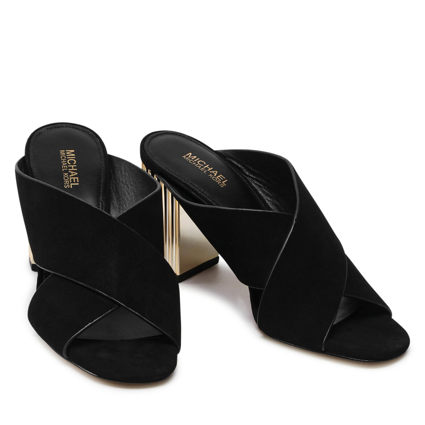 MICHAEL Michael Kors Чехли Porter Mule 40R2POMS1S Черен - Pepit.bg