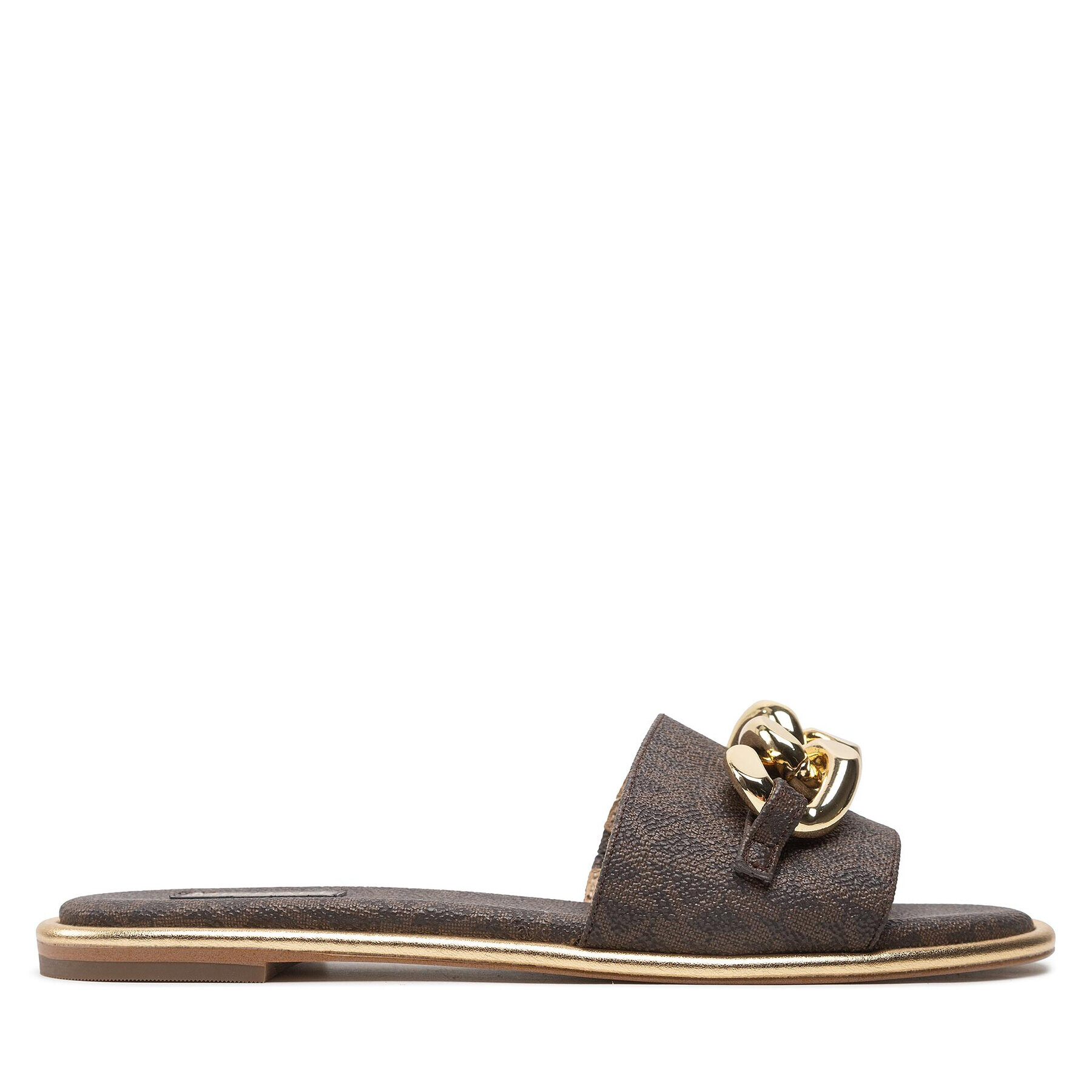 MICHAEL Michael Kors Чехли Scarlett Slide 40R2SCFA1B Кафяв - Pepit.bg