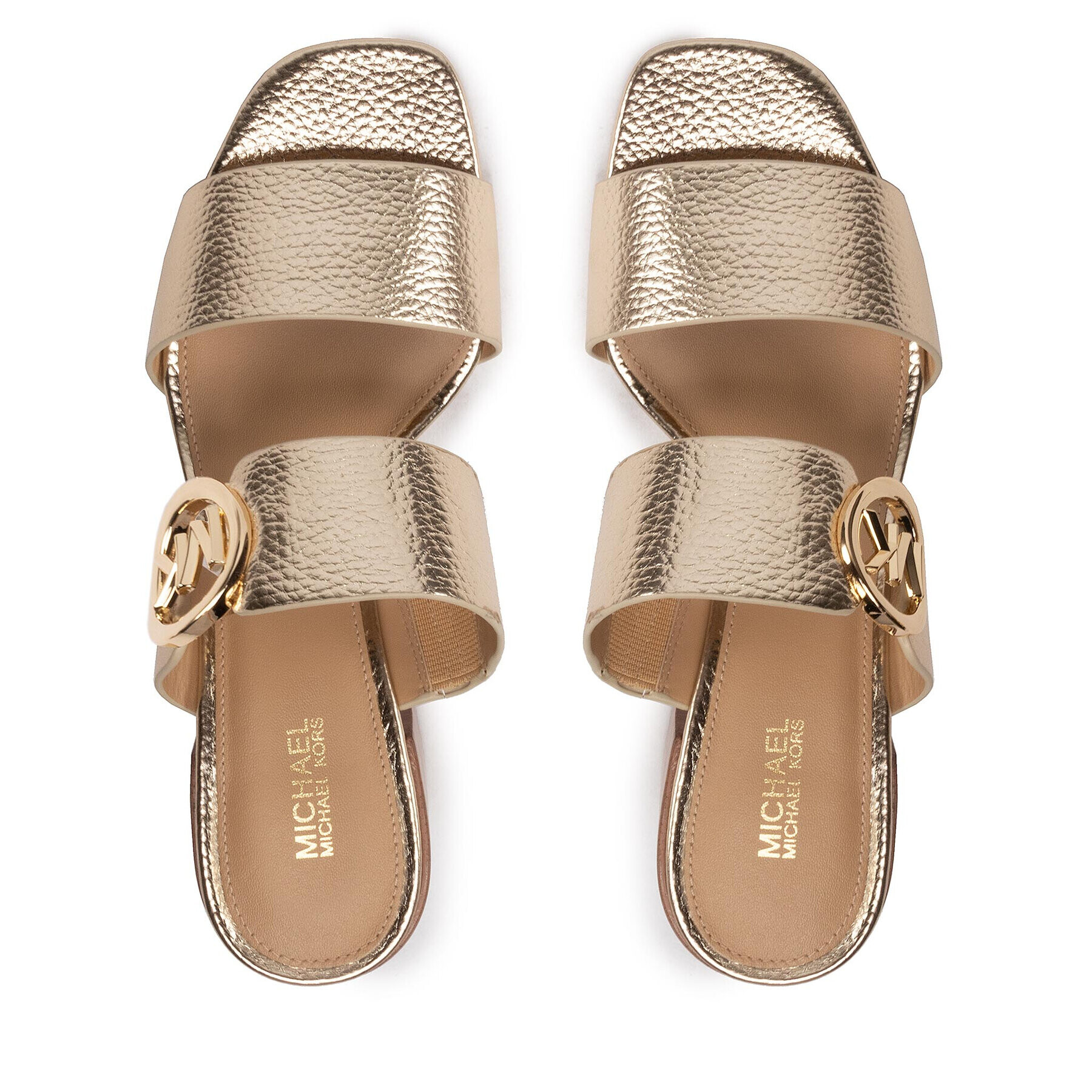 MICHAEL Michael Kors Чехли Summer Mid 40S2SUMP1M Златист - Pepit.bg