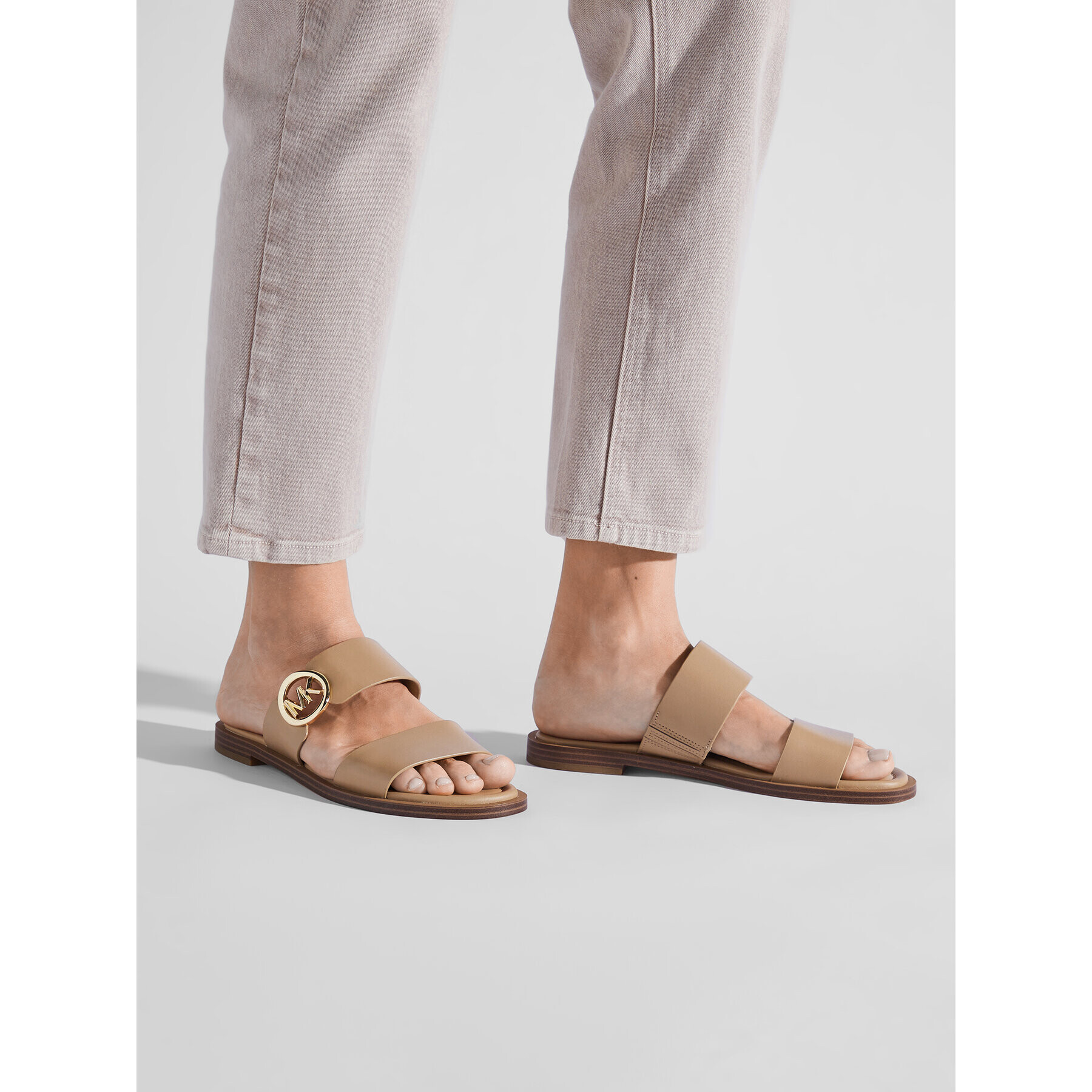 MICHAEL Michael Kors Чехли Summer Sandal 40S2SUFA1L Бежов - Pepit.bg