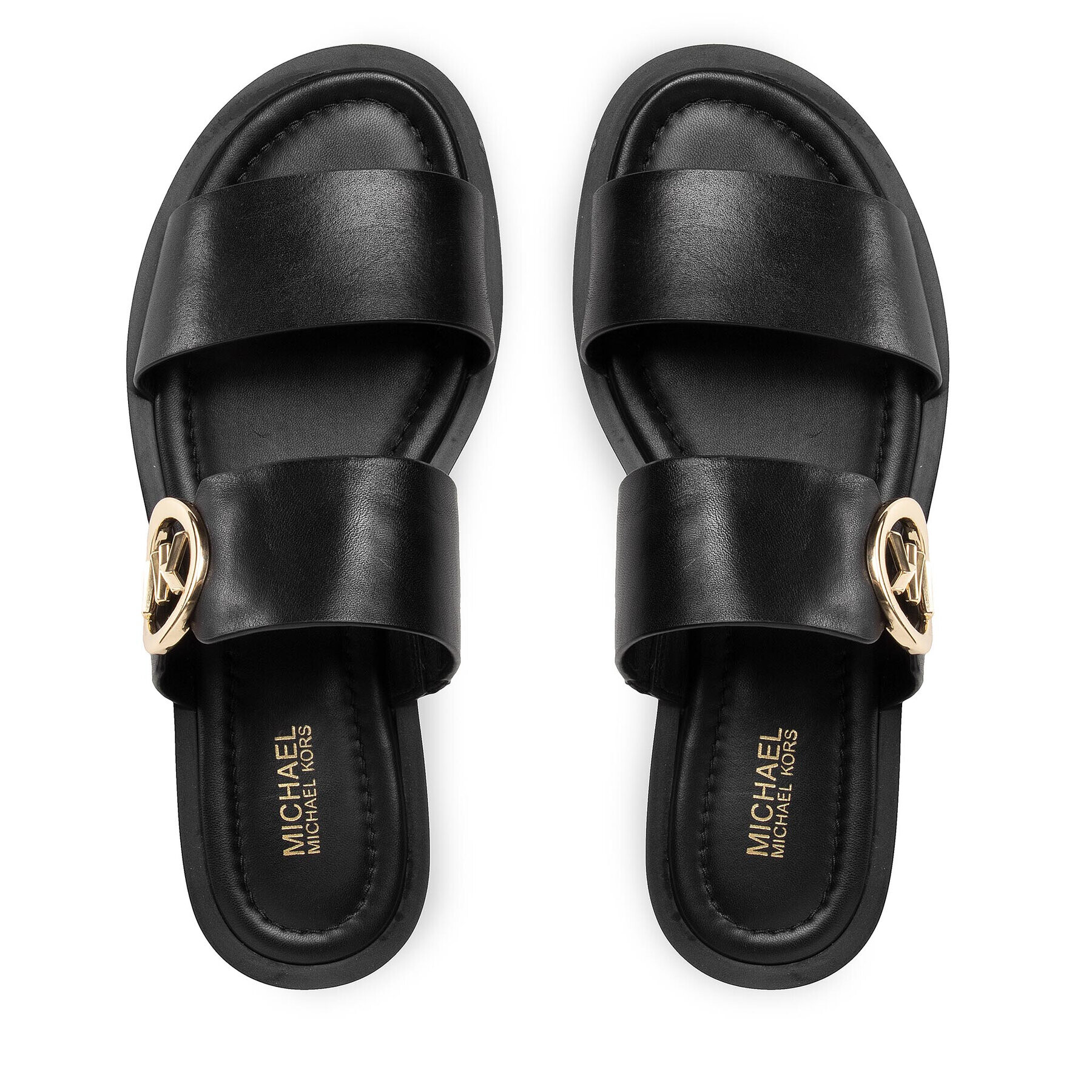 MICHAEL Michael Kors Чехли Summer Sandal 40S2SUFA1L Черен - Pepit.bg