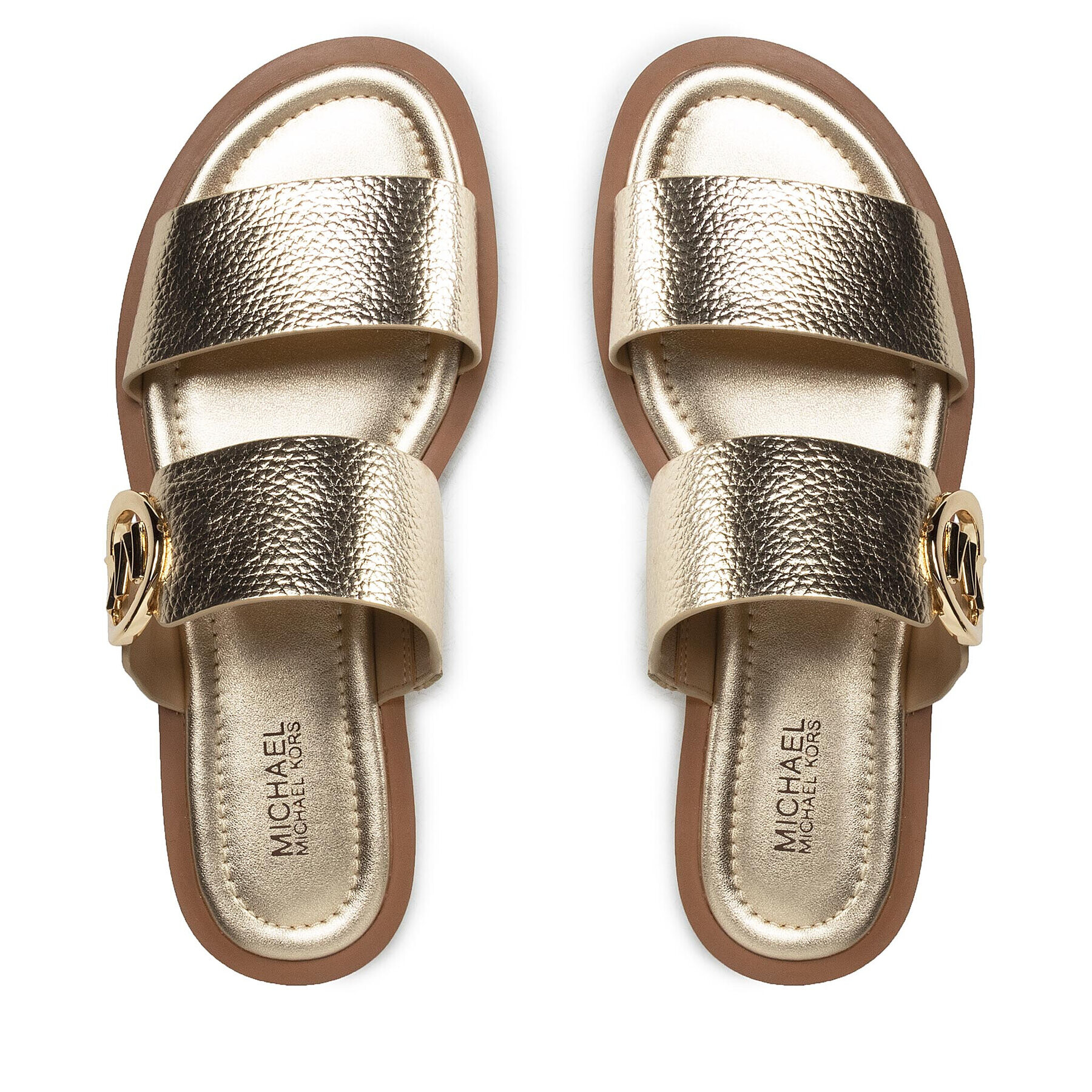 MICHAEL Michael Kors Чехли Summer Sandal 40S2SUFA1M Златист - Pepit.bg