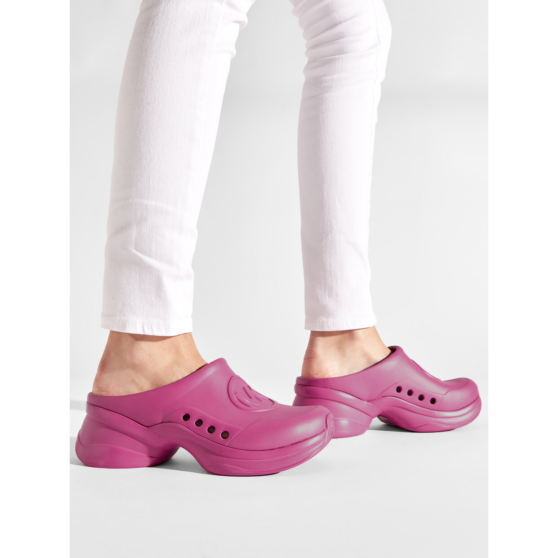 MICHAEL Michael Kors Чехли Wiley Slip On 40T2WIFP1Q Розов - Pepit.bg