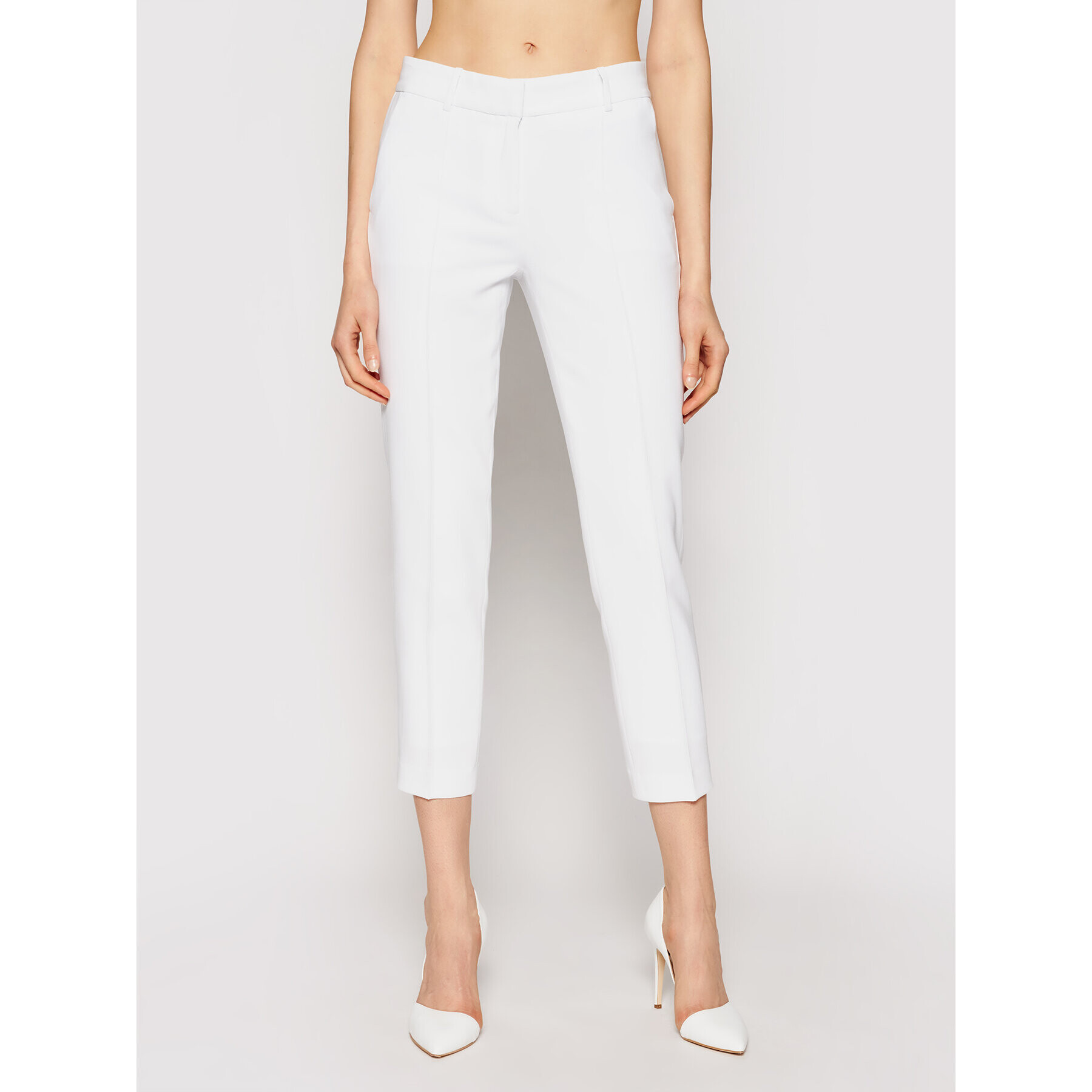 MICHAEL Michael Kors Чино панталони MS13014ENX Бял Regular Fit - Pepit.bg