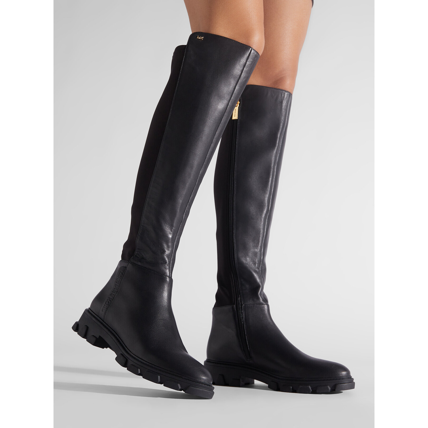 MICHAEL Michael Kors Чизми Ridley Boot 40R1RIFB5L Черен - Pepit.bg