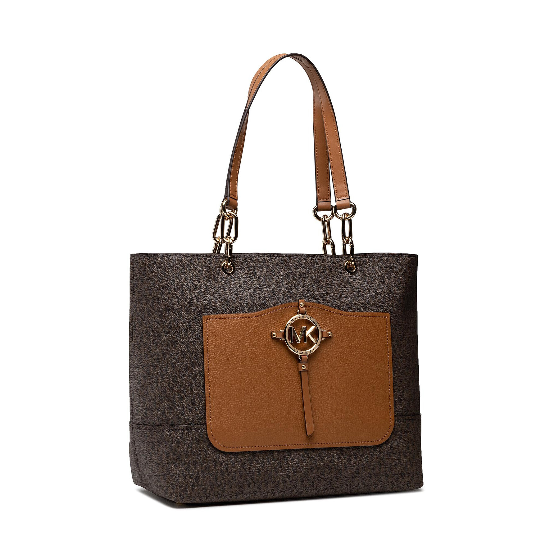 MICHAEL Michael Kors Дамска чанта Amy 30T1G2AT3B Кафяв - Pepit.bg