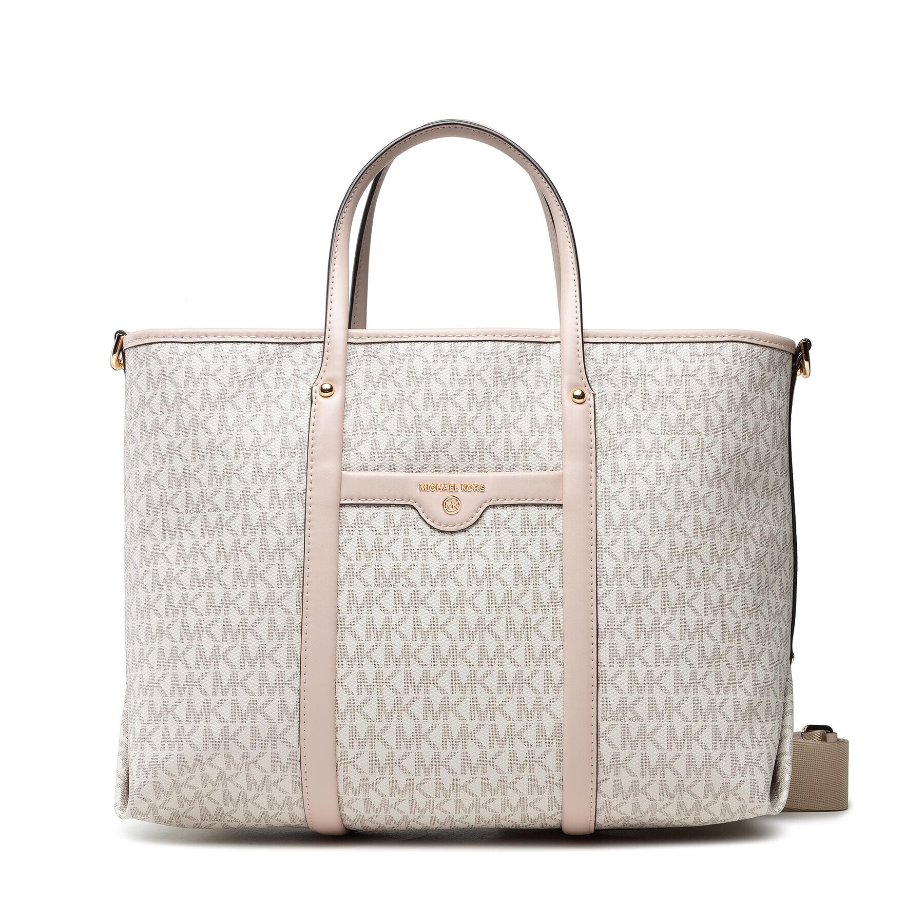 MICHAEL Michael Kors Дамска чанта Beck 30T0GKNT1B Бежов - Pepit.bg