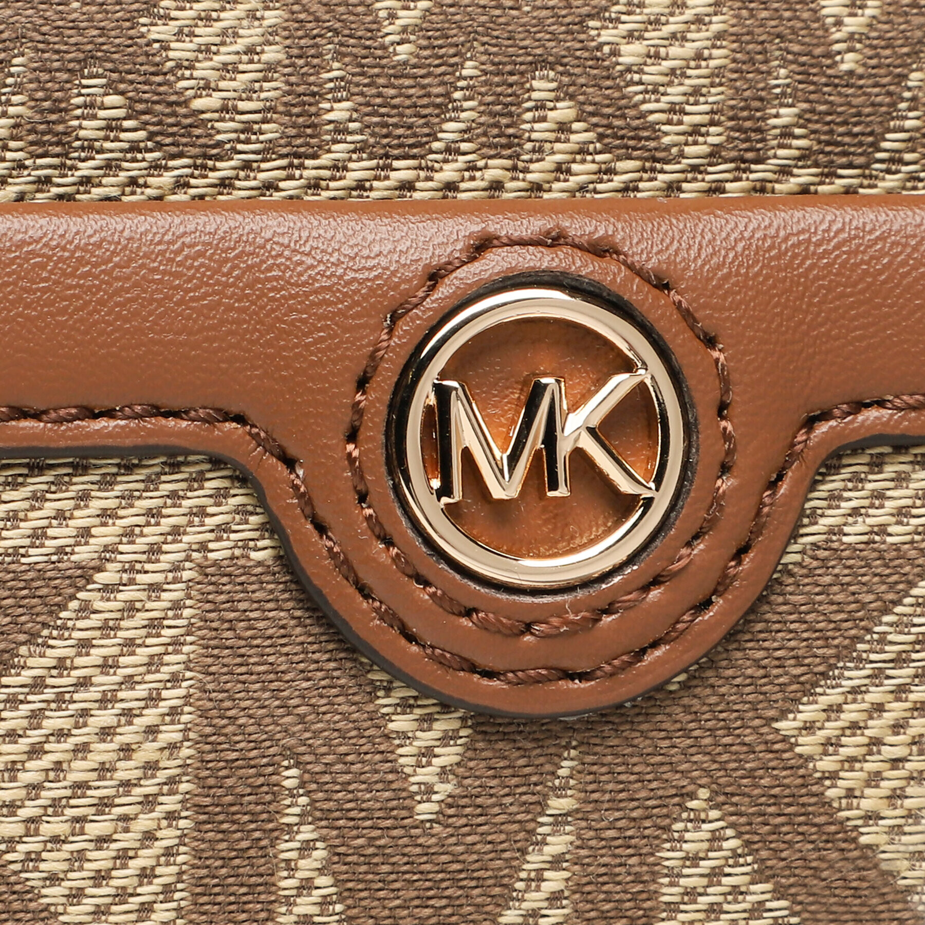 MICHAEL Michael Kors Дамска чанта Blaire 32T2G6BC0I Кафяв - Pepit.bg