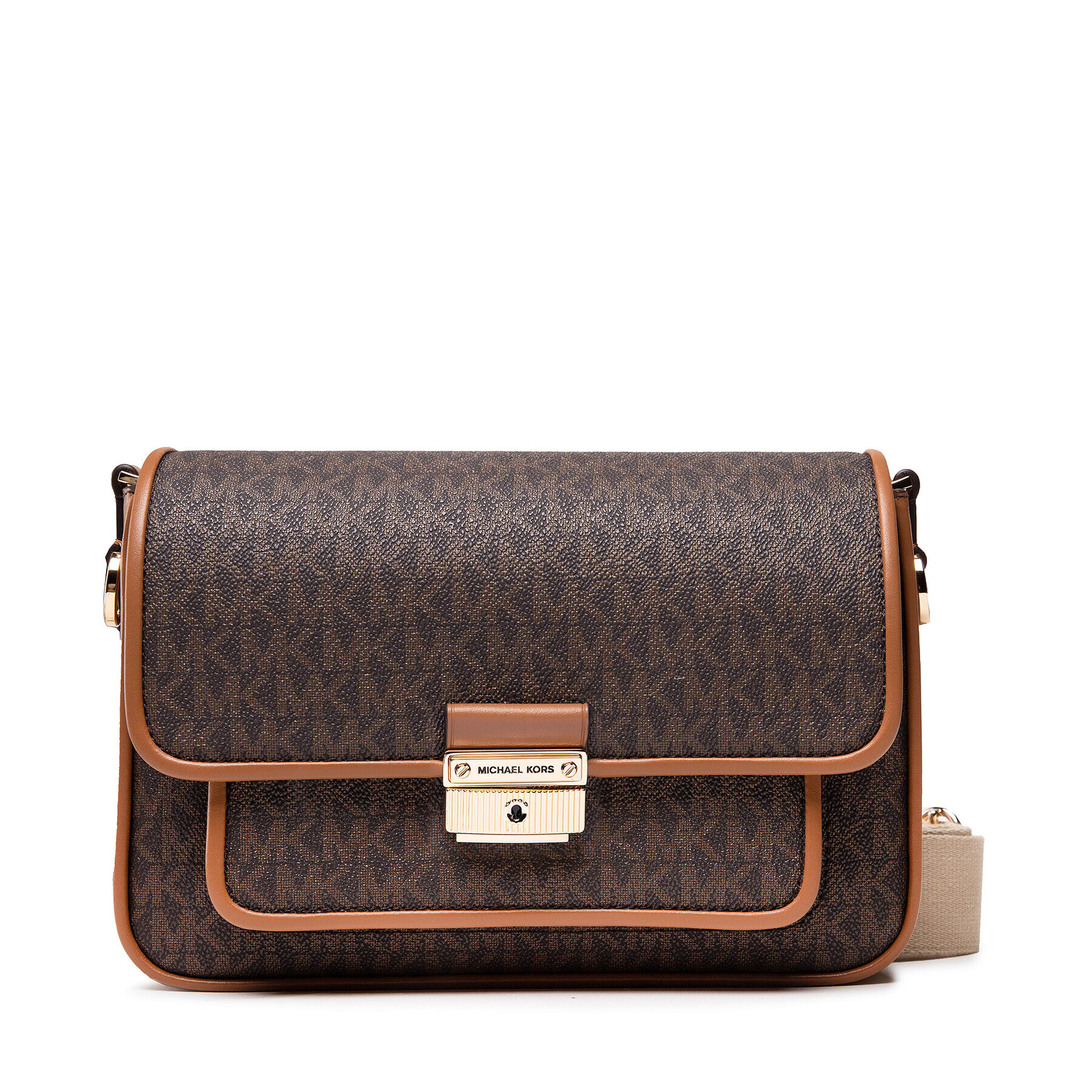 MICHAEL Michael Kors Дамска чанта Bradshaw 30S1G2BM2B Кафяв - Pepit.bg
