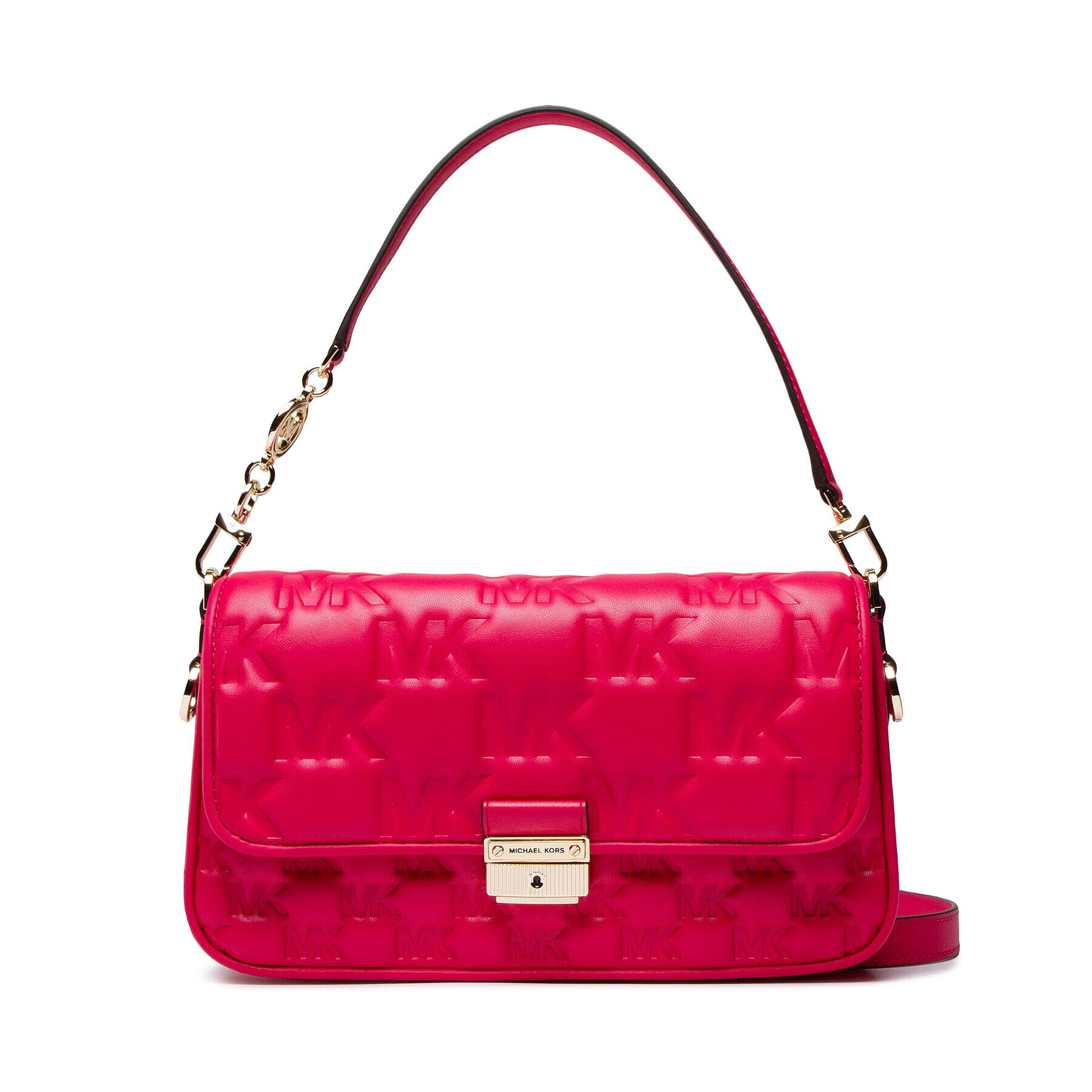 MICHAEL Michael Kors Дамска чанта Bradshaw 30S2L2BL1L Розов - Pepit.bg