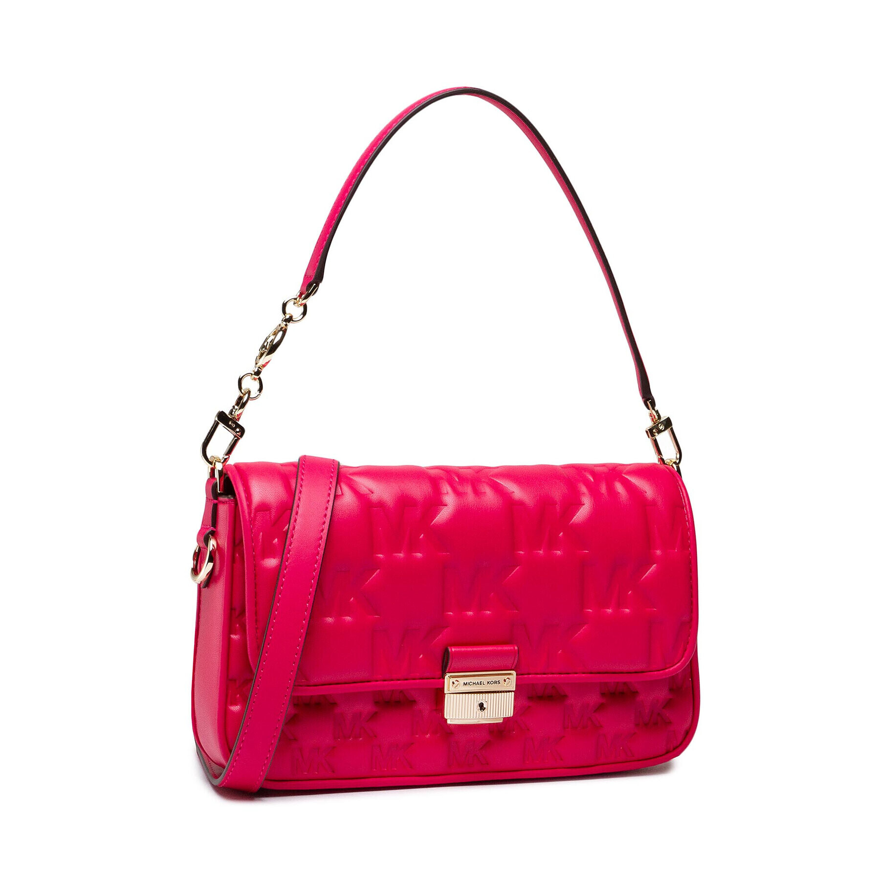 MICHAEL Michael Kors Дамска чанта Bradshaw 30S2L2BL1L Розов - Pepit.bg