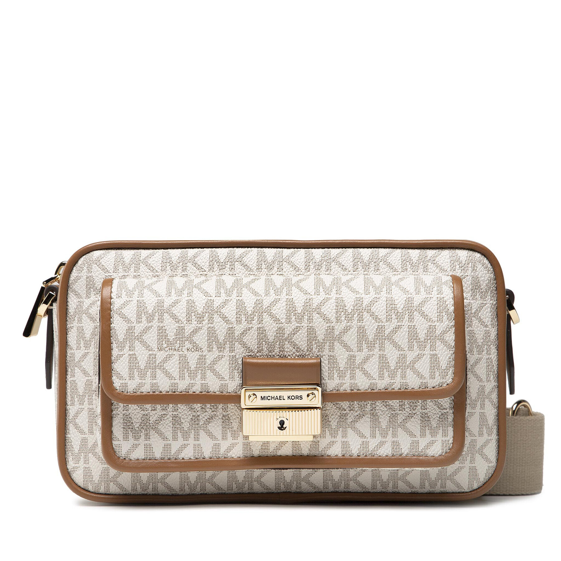MICHAEL Michael Kors Дамска чанта Bradshaw 32F1G2BC2B Бежов - Pepit.bg