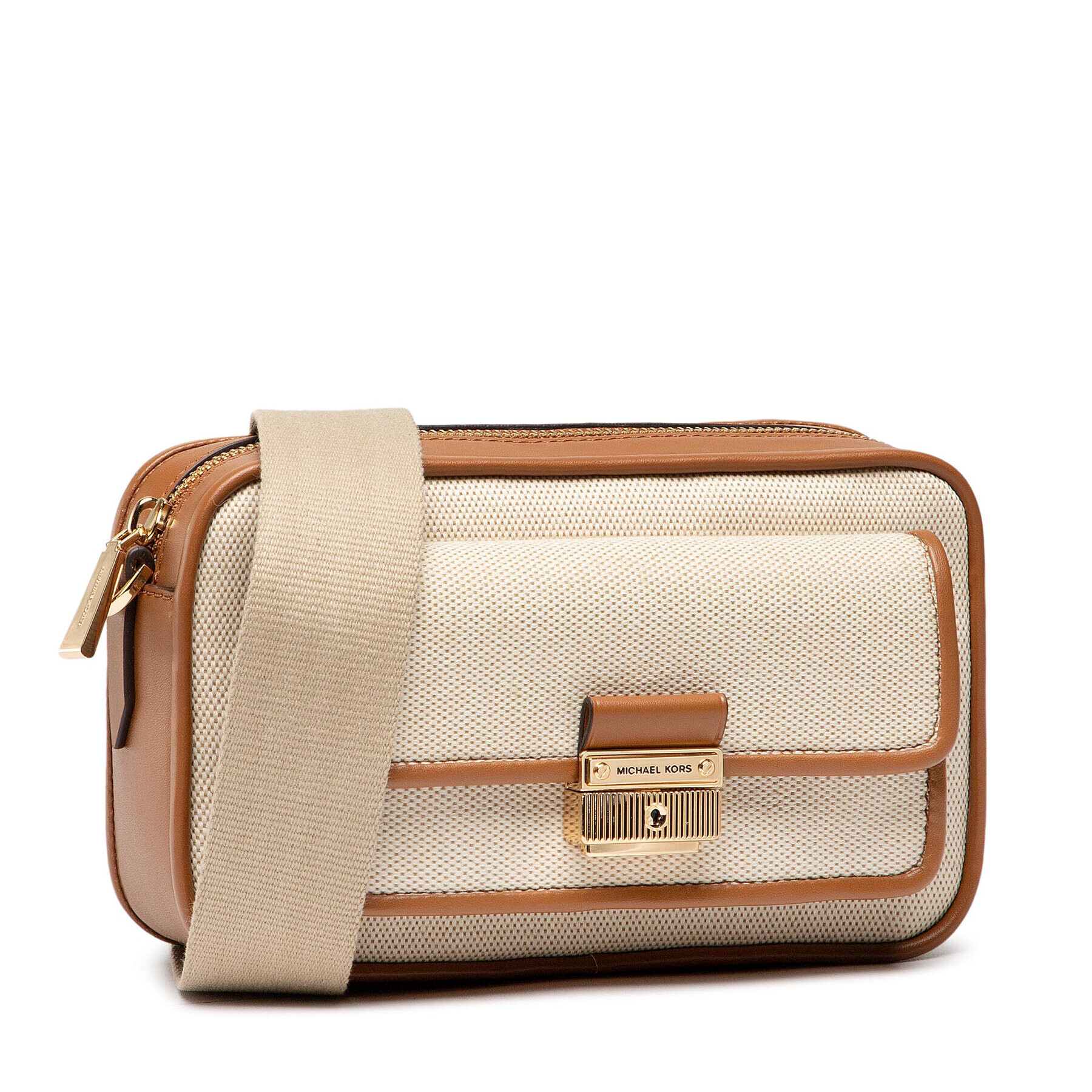 MICHAEL Michael Kors Дамска чанта Bradshaw 32S2G2BC6O Бежов - Pepit.bg