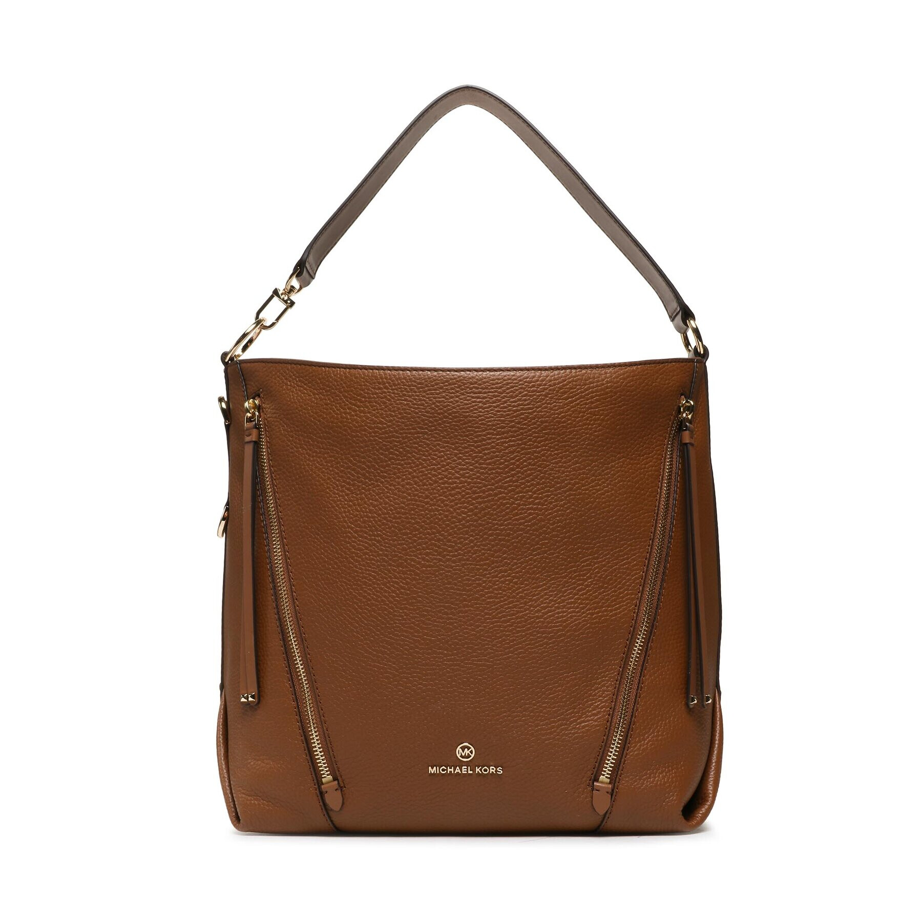 MICHAEL Michael Kors Дамска чанта Brooklyn 30F1GBNH3L Кафяв - Pepit.bg